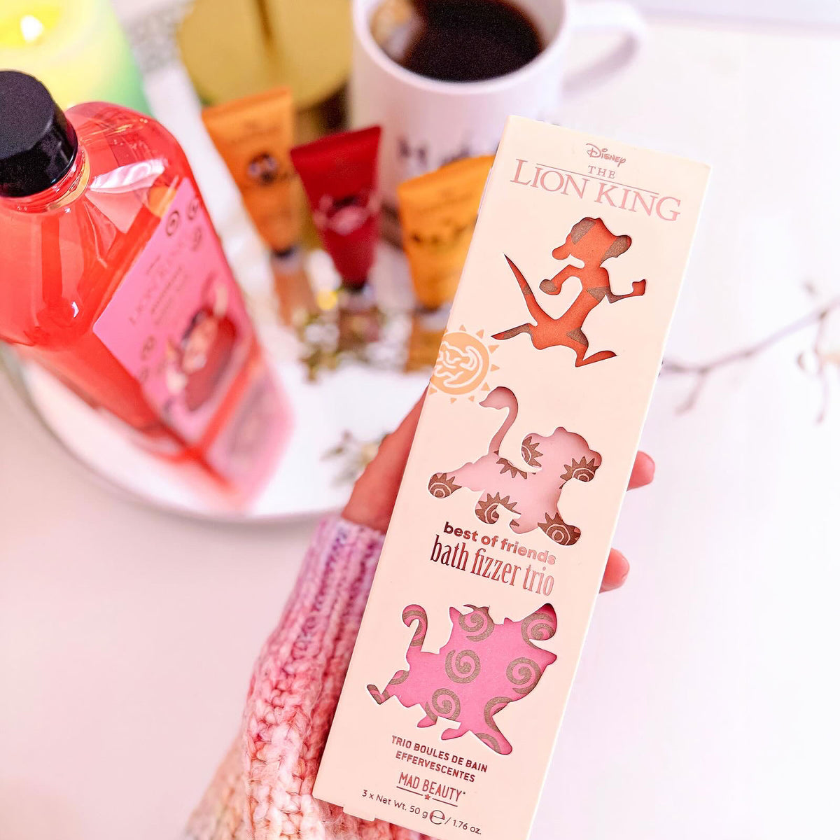 Product image The Lion King - Best of Friends Bath Fizzer 3-piece set