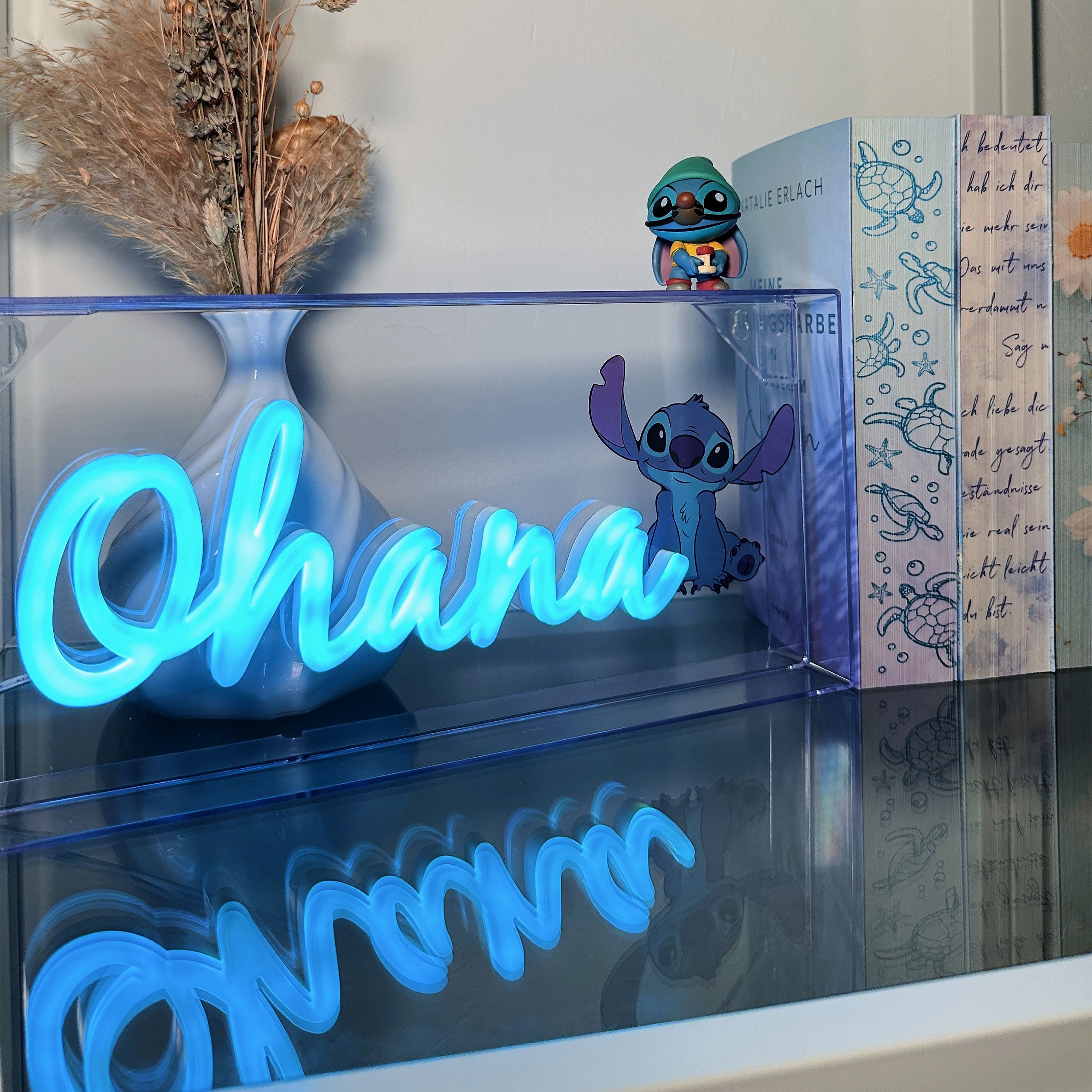 Stitch Ohana Neon Lamp - Lilo & Stitch – Elbenwald