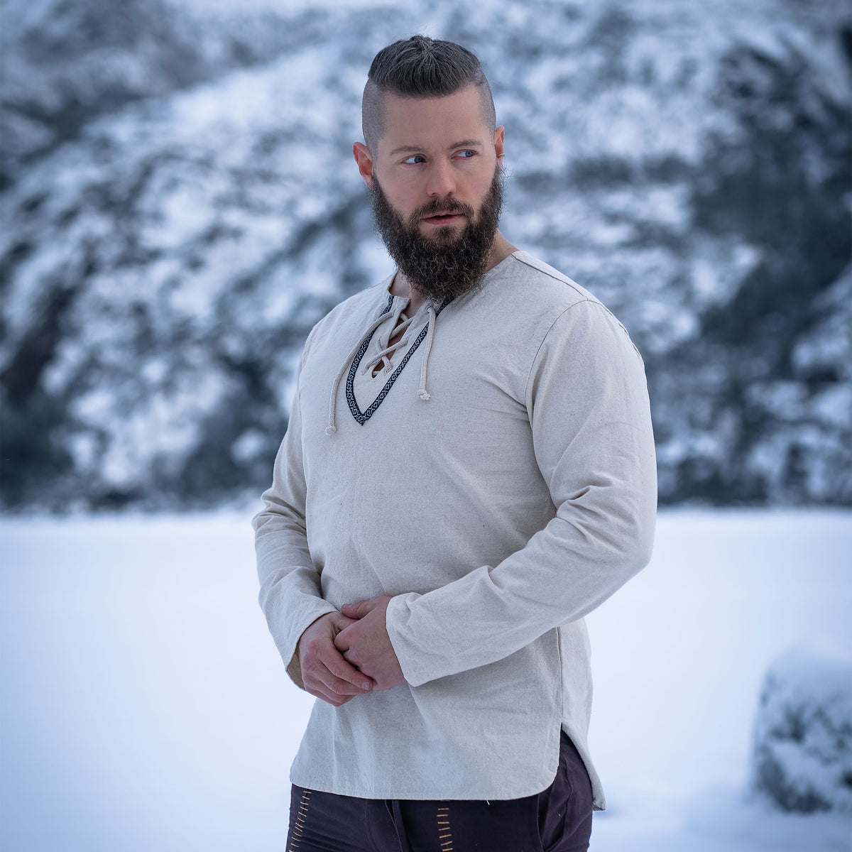 Product image Medieval Shirt with Border Natural