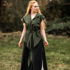 Product image Medieval Tunic Short Sleeve with Belt Green