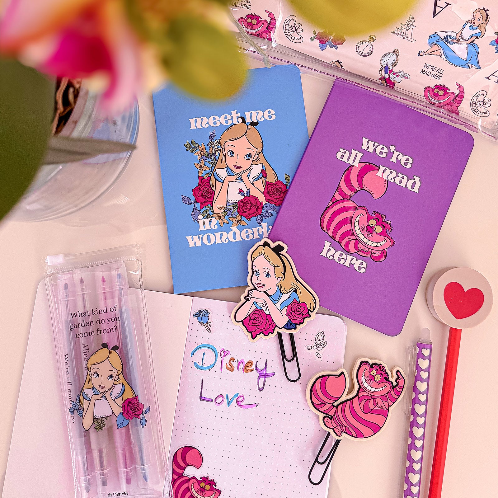 Product image Alice in Wonderland - Writing Set
