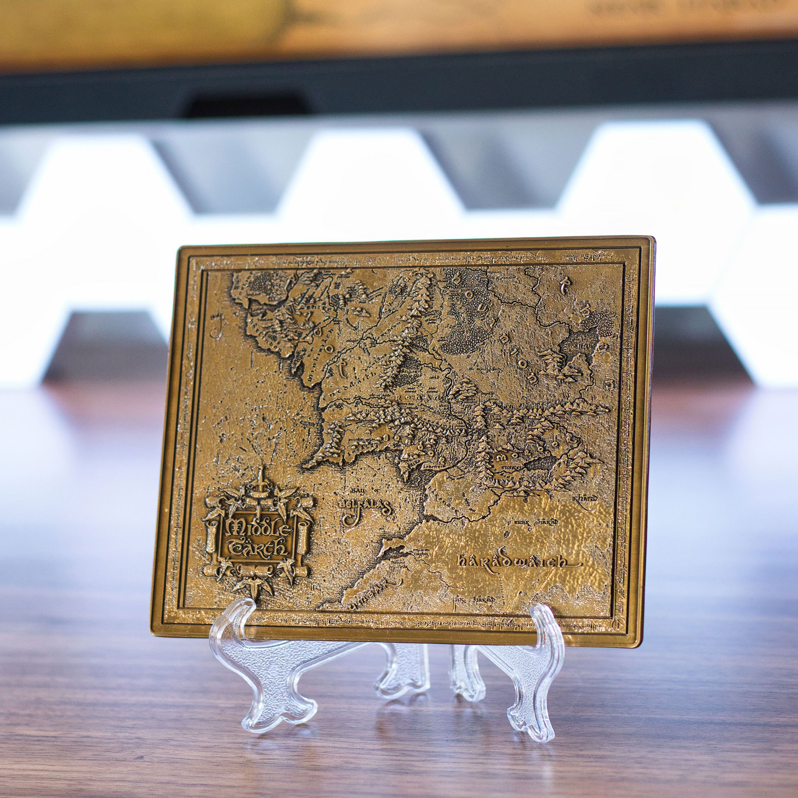 Product image The Lord of the Rings - Middle Earth Map Replica with Presentation Display