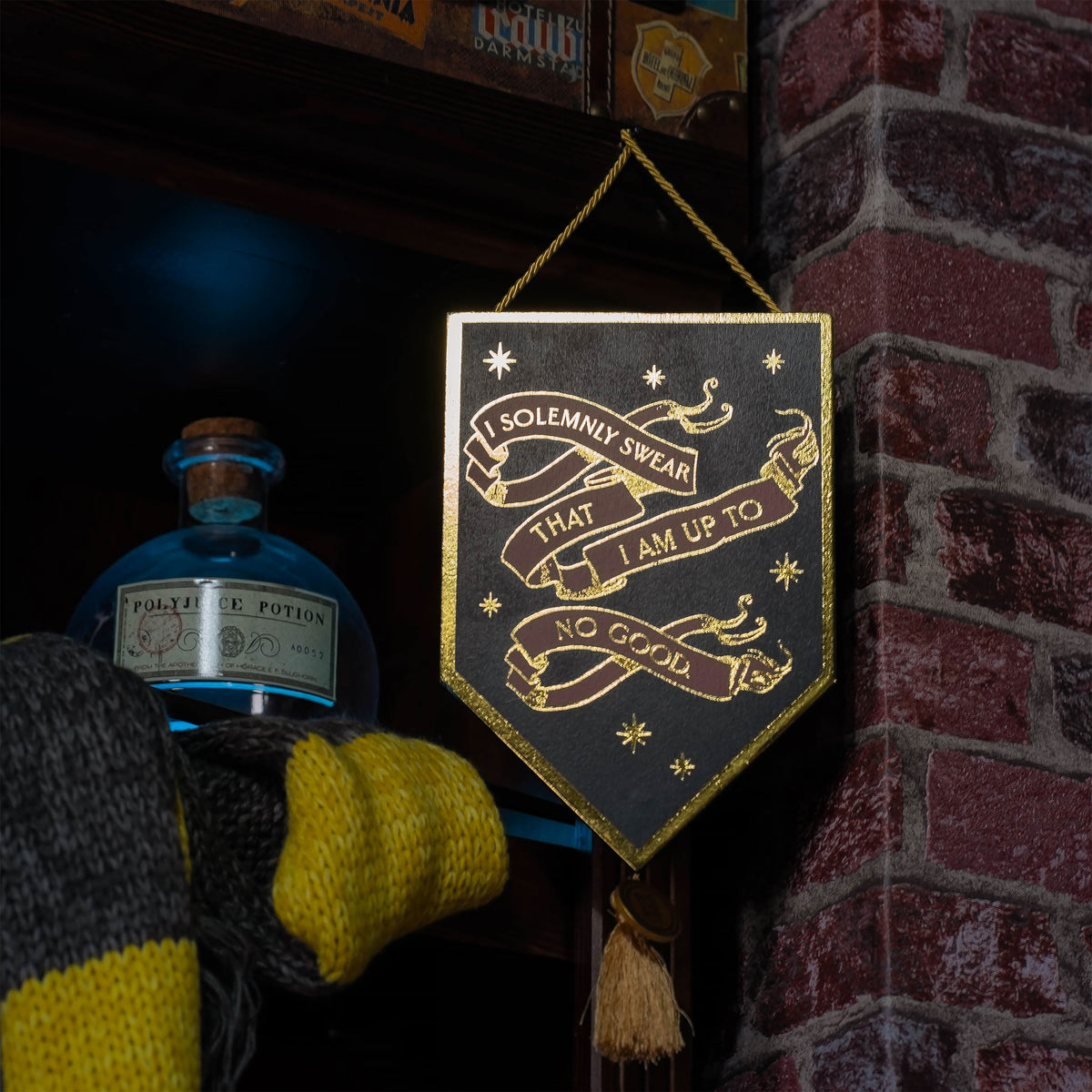 Product image Harry Potter - I Solemnly Swear Alumni Wooden Wall Sign