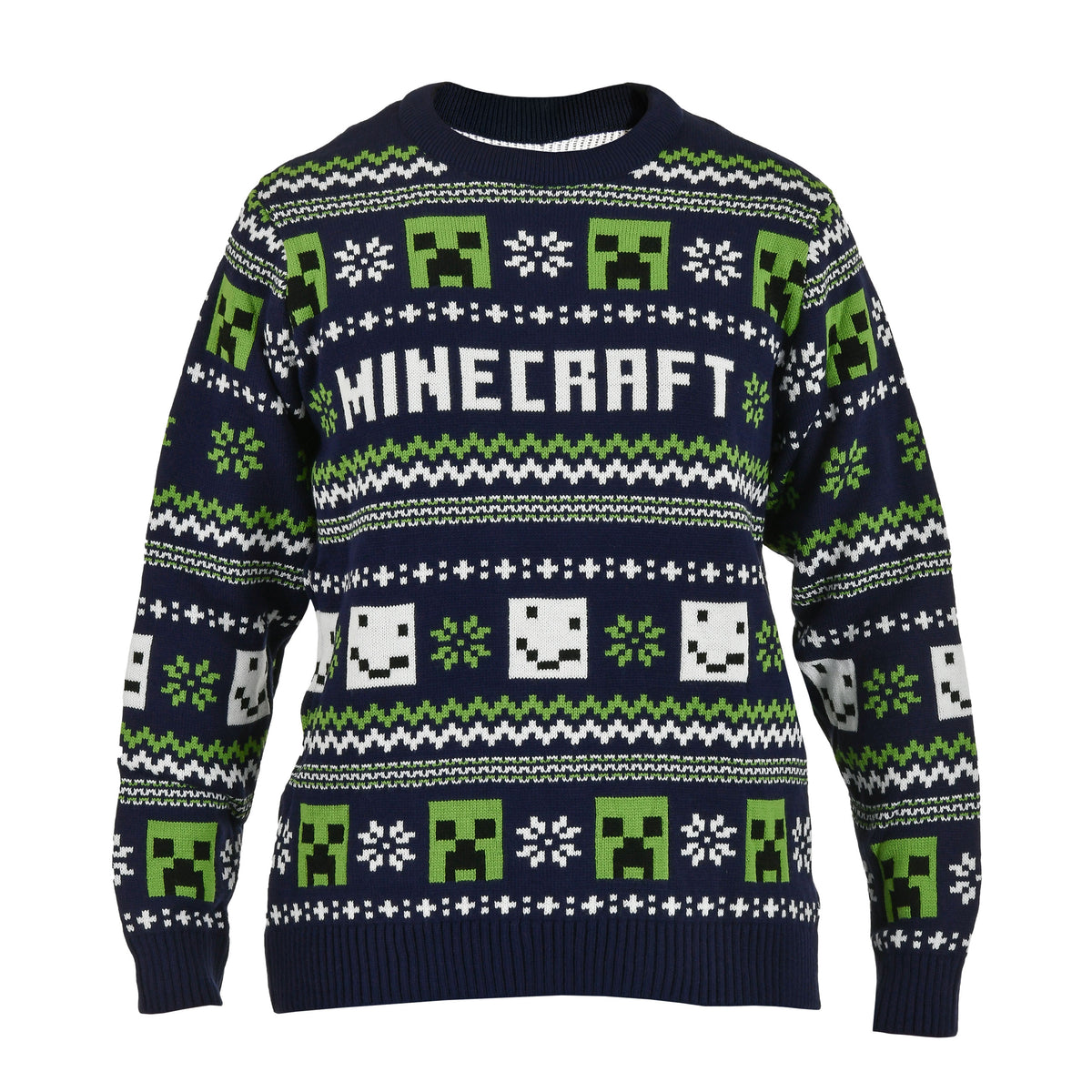 Product image Minecraft - Pattern Knitted Sweater blue