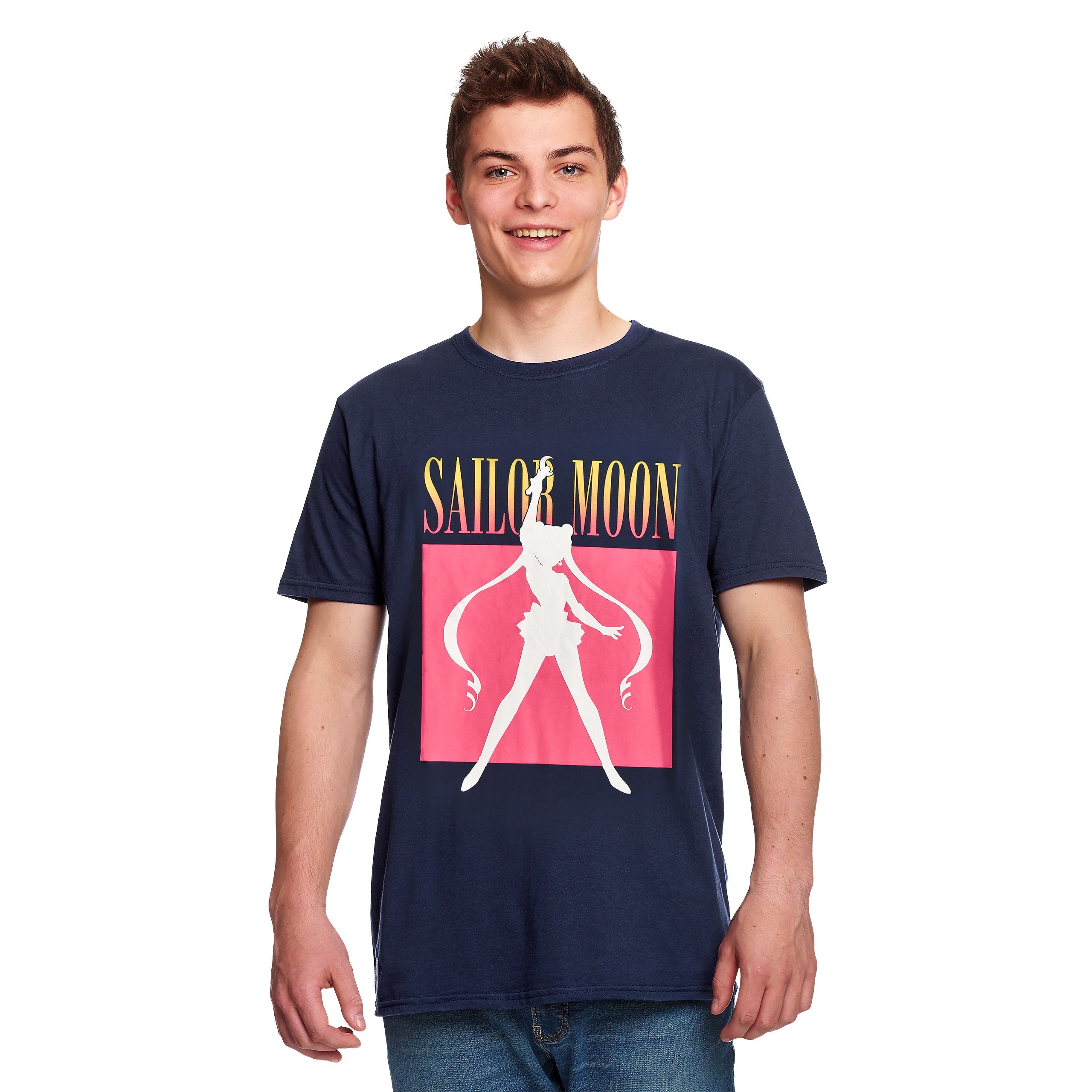 Sailor Moon - Silhouette T-Shirt Blue – Elbenwald