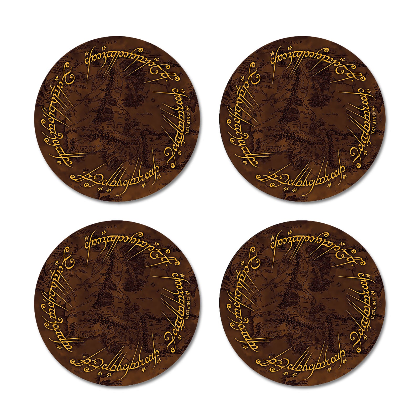 Product image The Lord of the Rings - The One Ring Coaster Set of 4