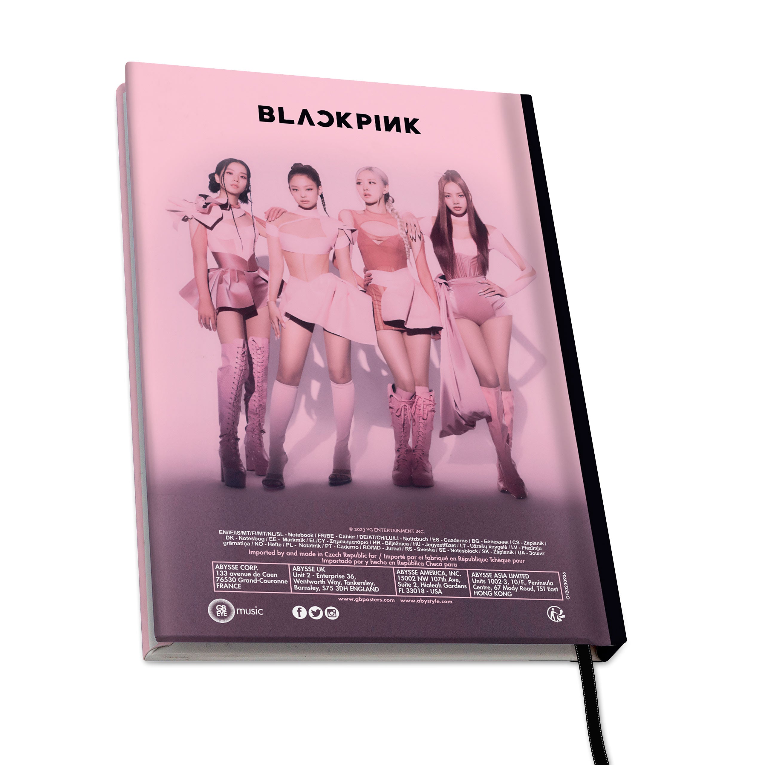 Blackpink - Pink Notebook – Elbenwald