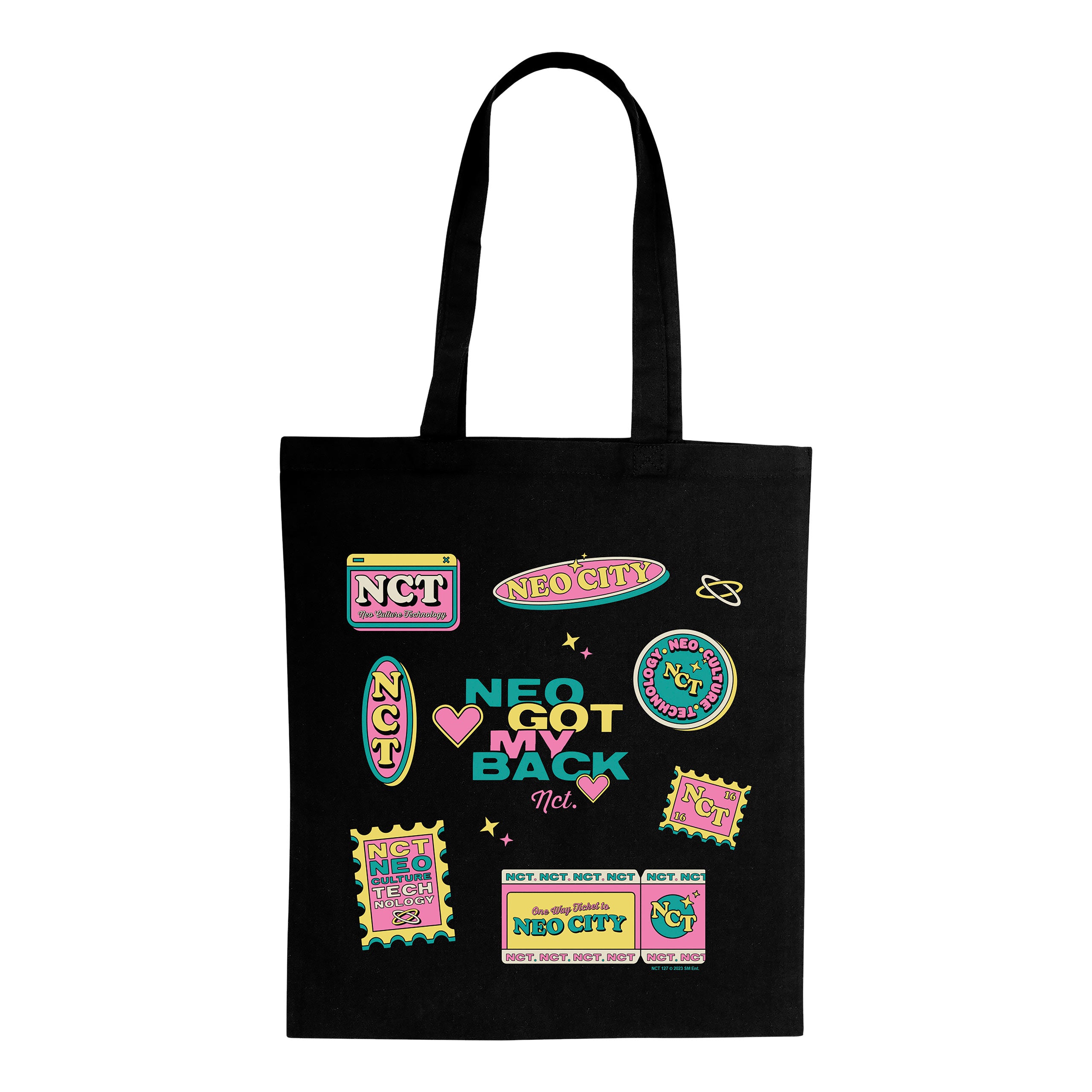 NCT - Stickers Tote Bag – Elbenwald
