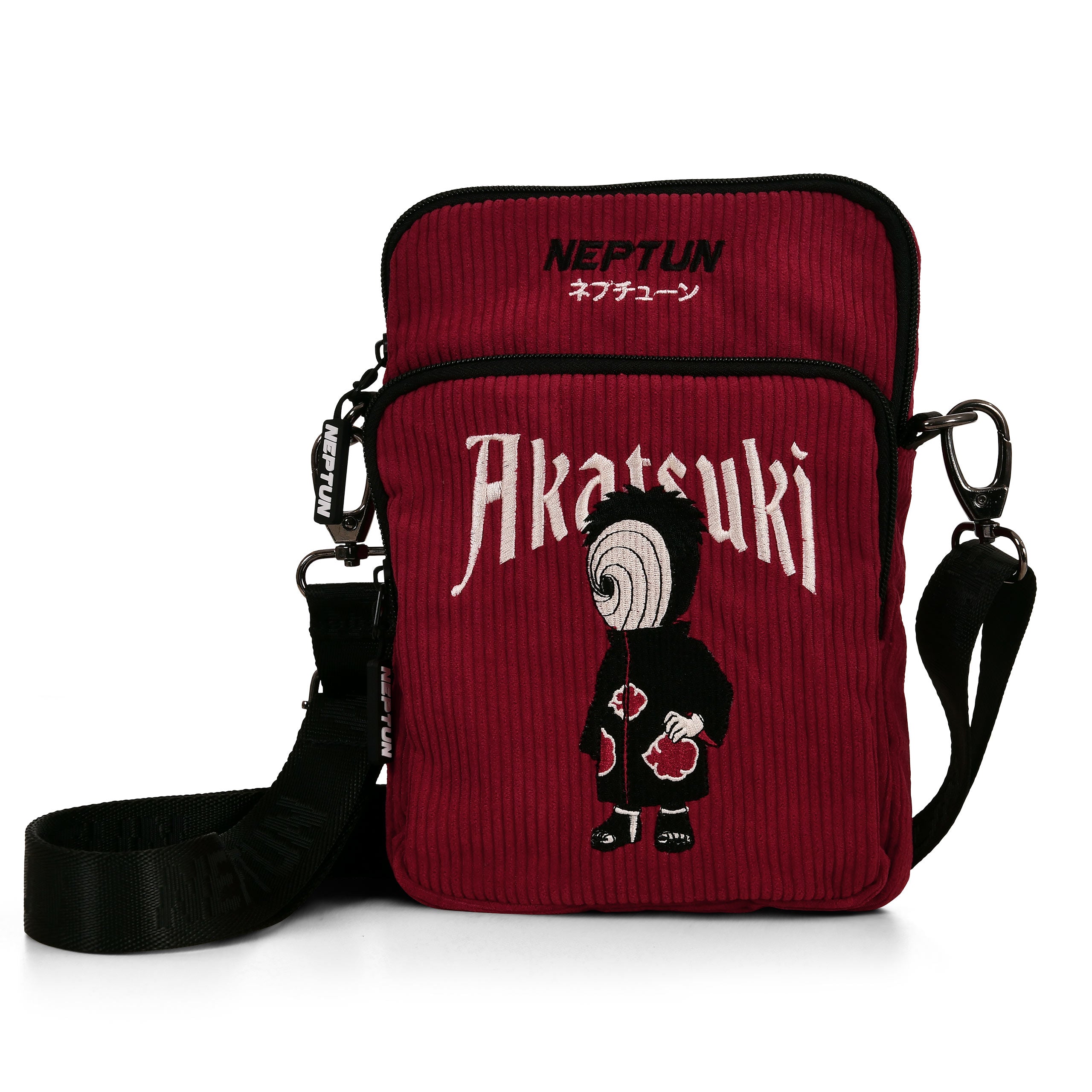 Naruto - Akatsuki Crossbody Bag red – Elbenwald