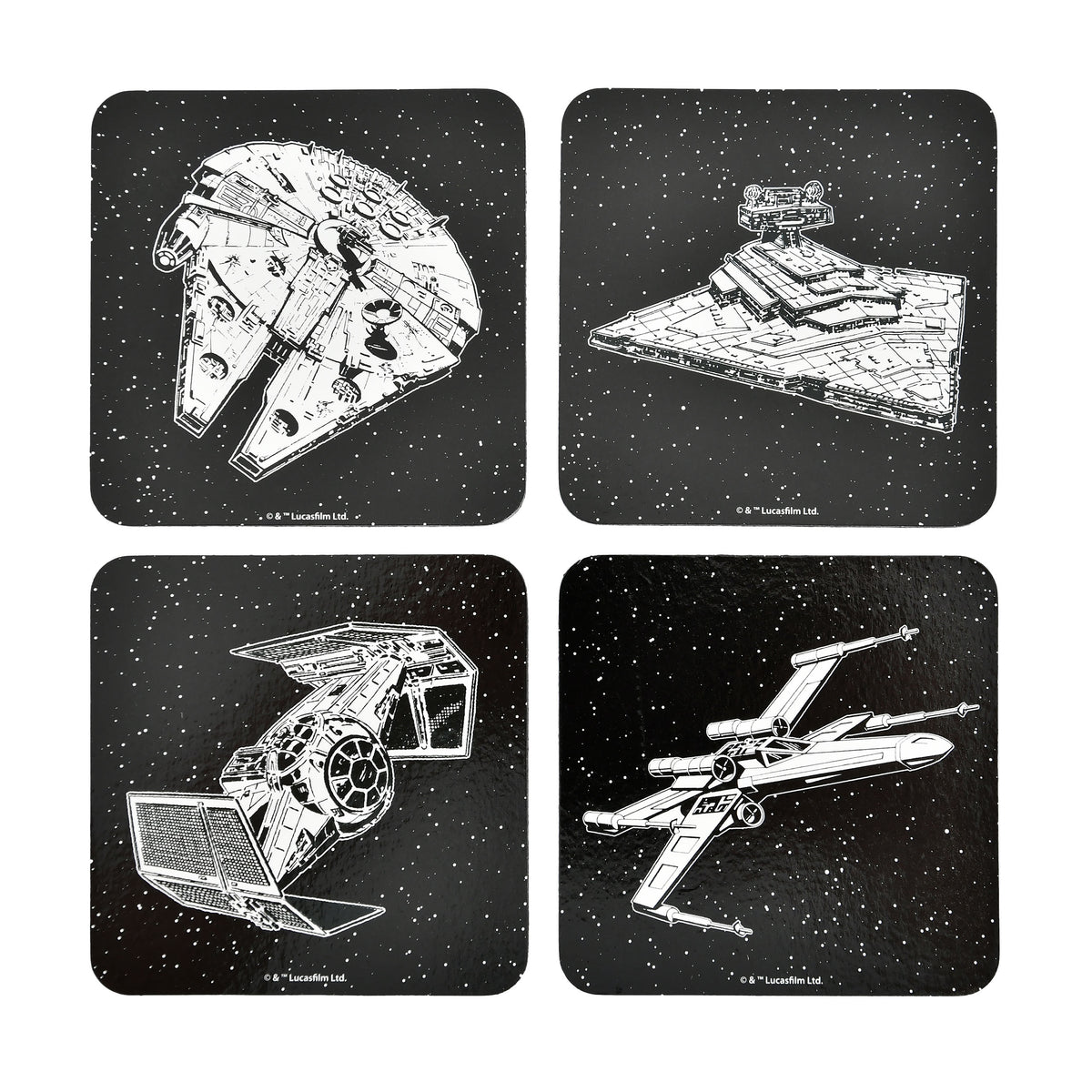 Product image Star Wars - Spaceship Coaster Set