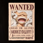 Product image One Piece: Gear 5 - Wanted Luffy Black T-Shirt