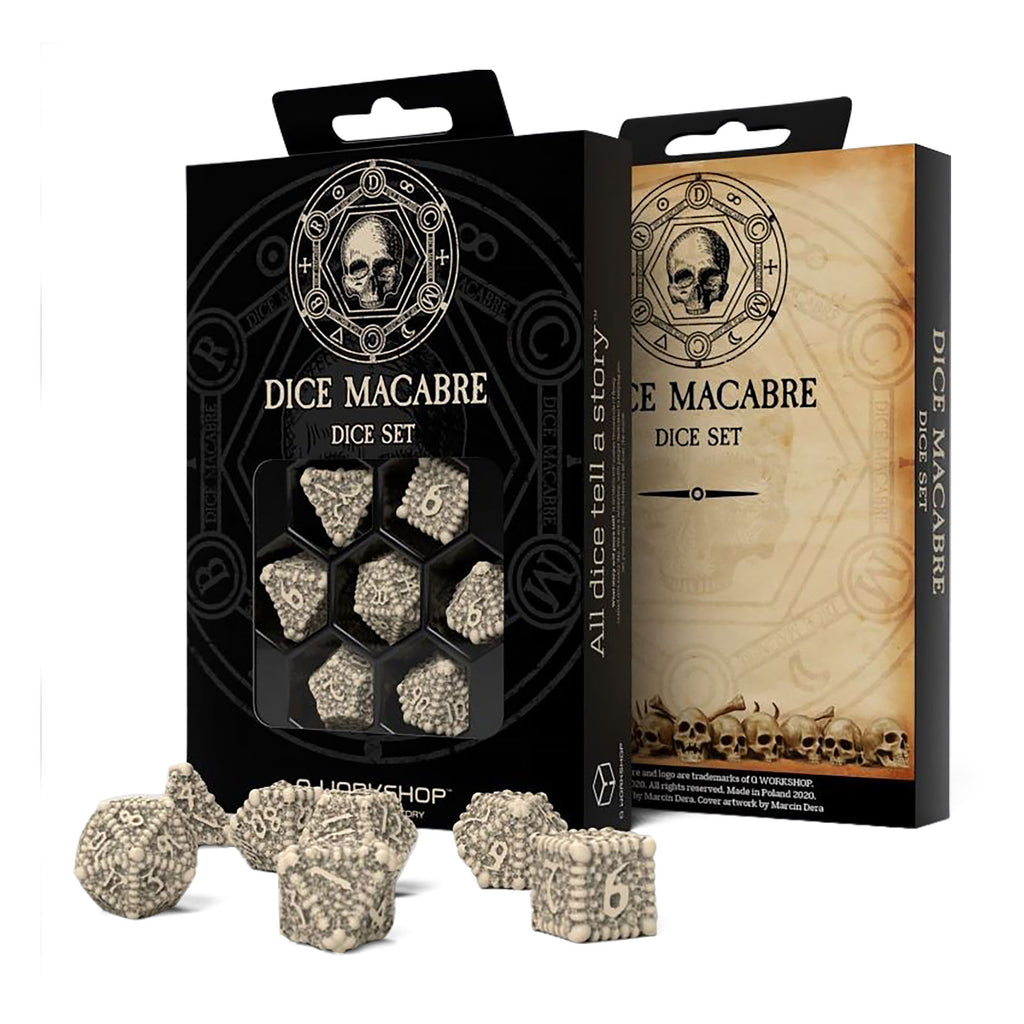 Product image Macabre Power of the Underworld RPG Dice Set 7pcs