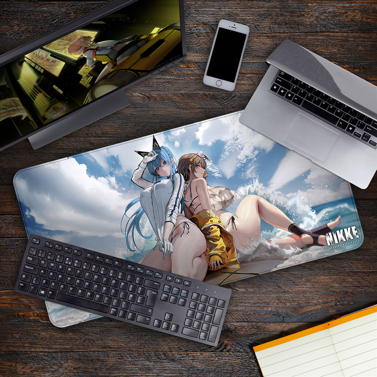 Product image Goddess of Victory: Nikke - Helmet & Anis Mousepad