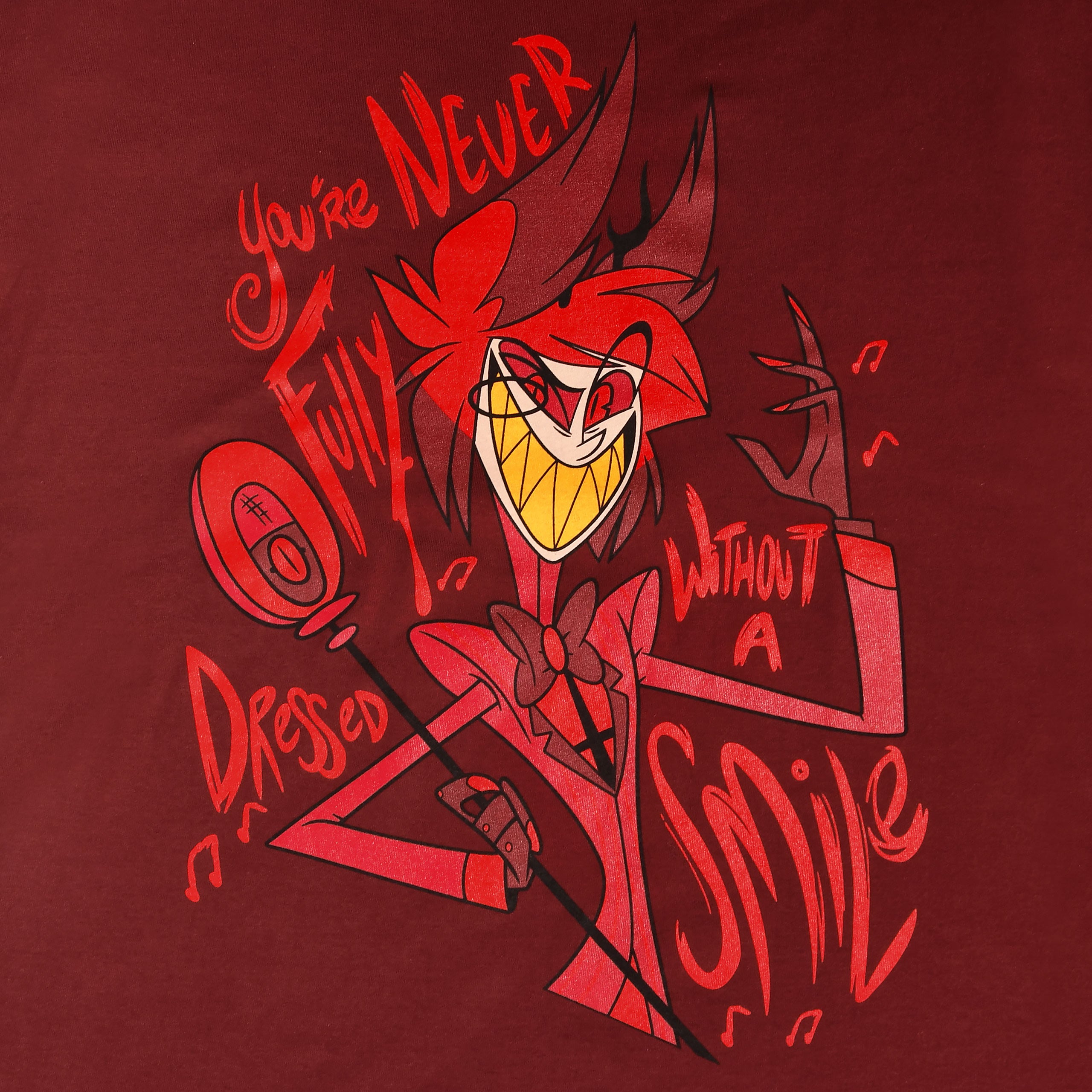 Product image Alastor T-Shirt for Hazbin Hotel Fans red