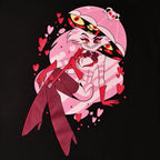 Product image Spider Demon Angel T-Shirt for Hazbin Hotel Fans Black