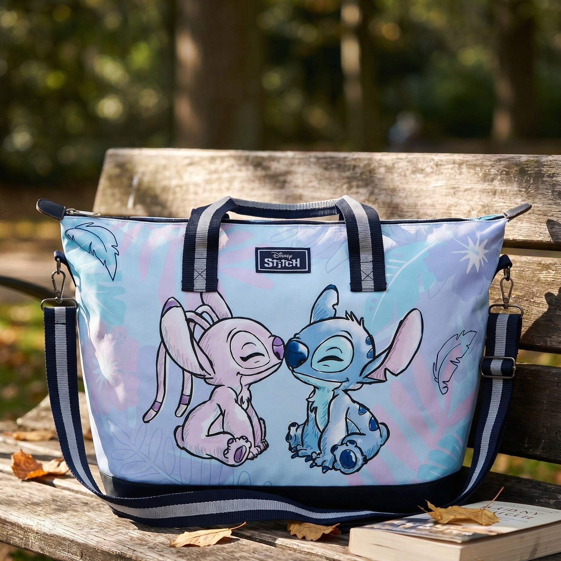 越智ゆらの　lure you in Angel stitch bag SODA Lilo & Stitch - Angel and Stitch Shopper Bag – Elbenwald