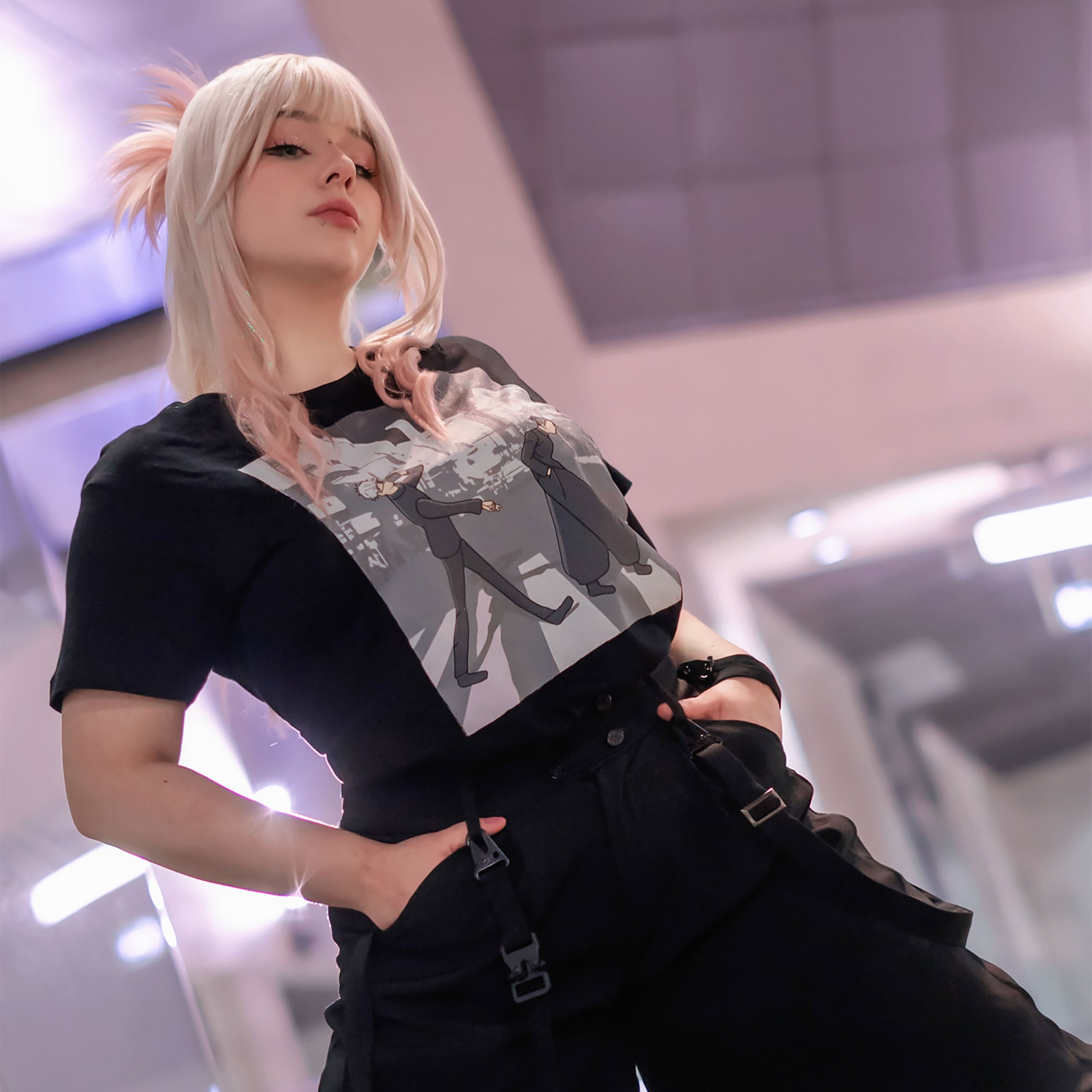 Product image Crosswalk T-Shirt for Jujutsu Kaisen fans black