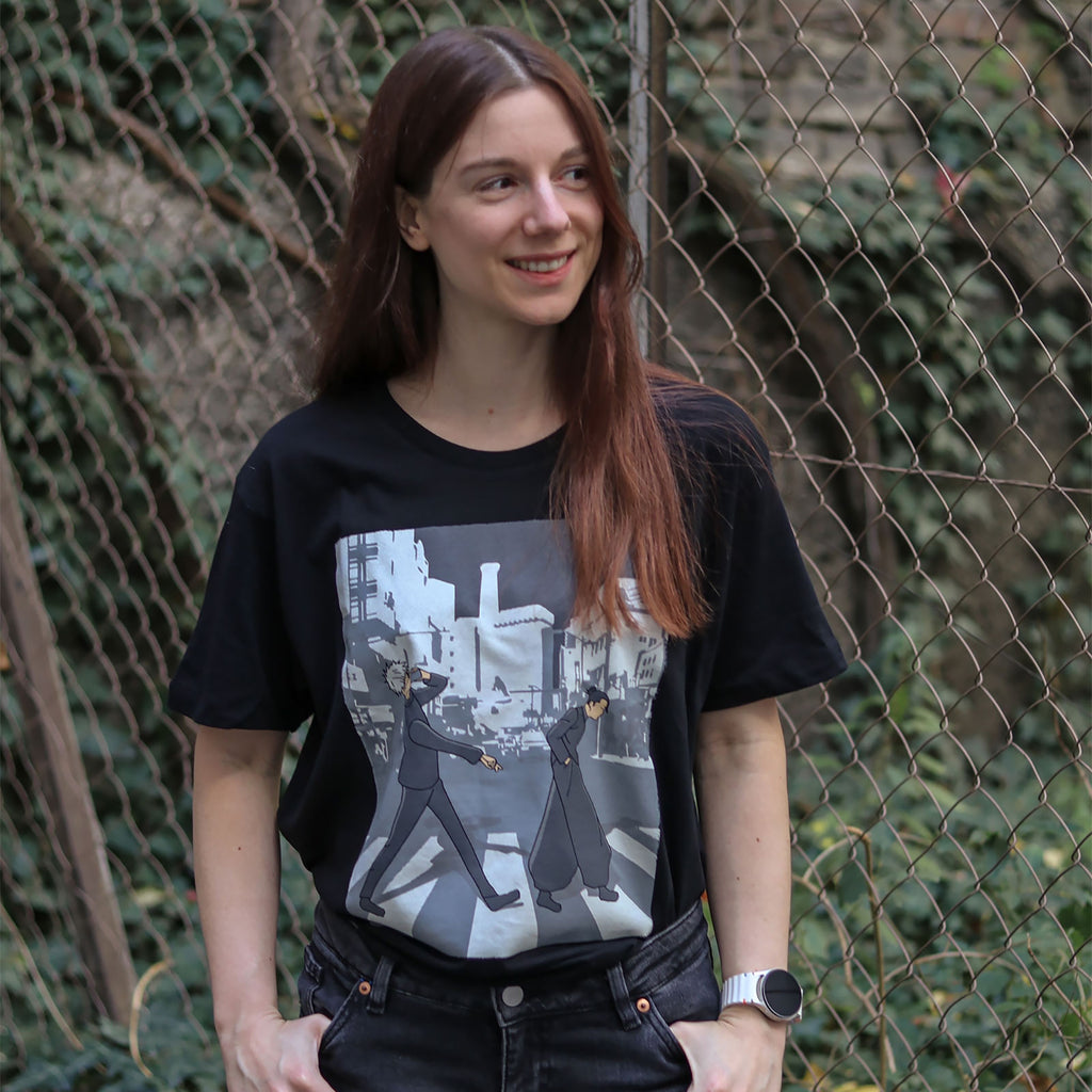 Product image Crosswalk T-Shirt for Jujutsu Kaisen fans black