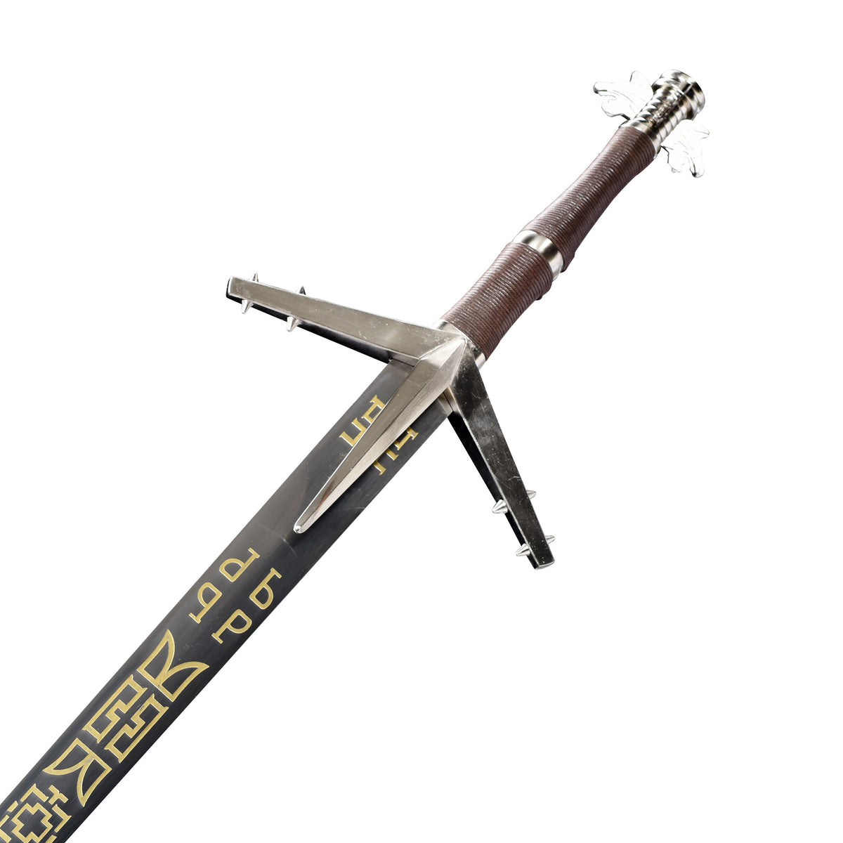 Product image Geralt of Rivia Silver Sword Replica with Scabbard for Witcher Fans