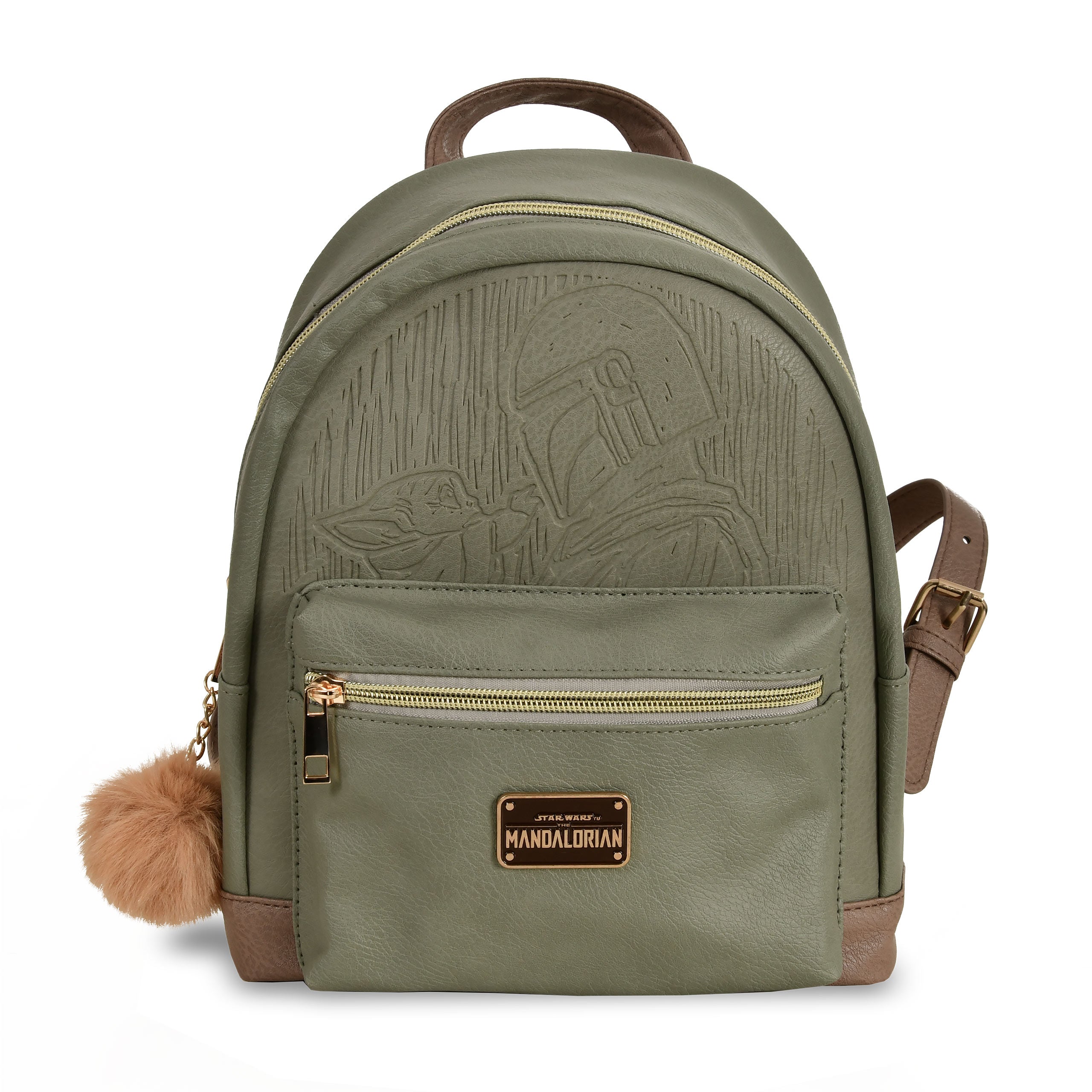 Grogu with Mando Mini Backpack - Star Wars The Mandalorian – Elbenwald
