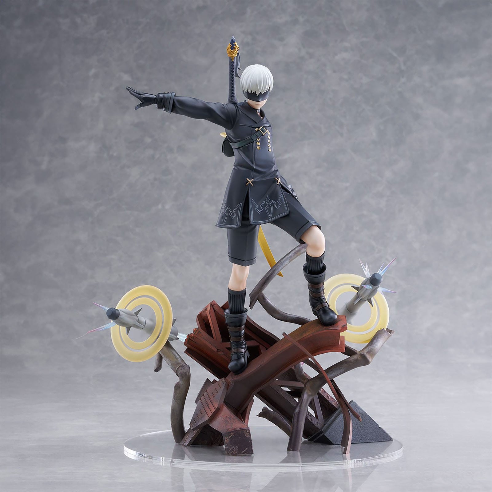 NieR:Automata Ver1.1a - YoRHa No. 9 Type S Covering Fire Statue 1