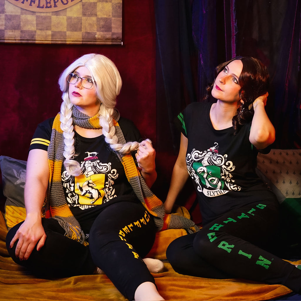 Product image Hufflepuff Crest Pajamas Black - Harry Potter