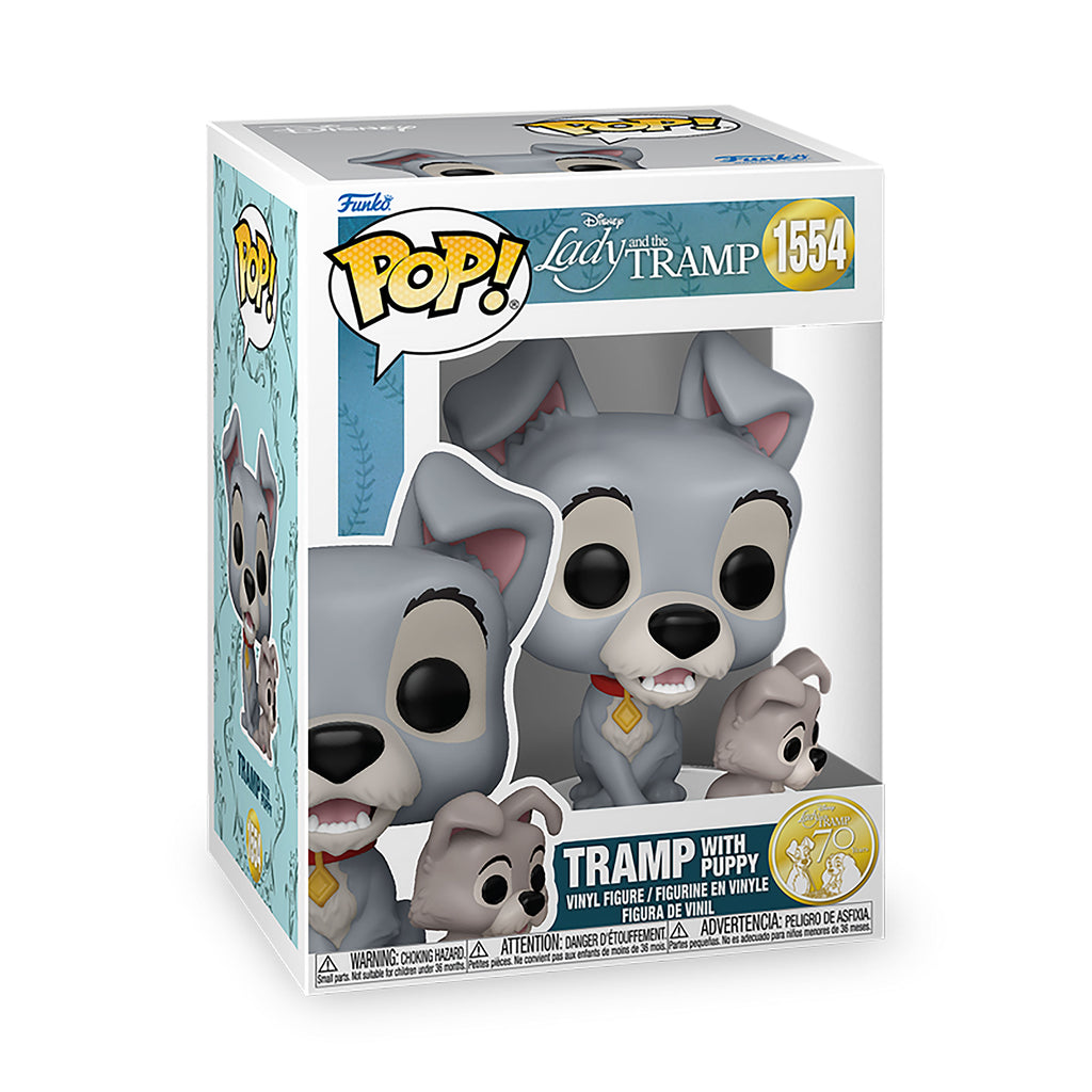 Product image Lady and the Tramp - Tramp with Puppy Funko Pop Figure