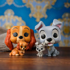 Product image Lady and the Tramp - Tramp with Puppy Funko Pop Figure