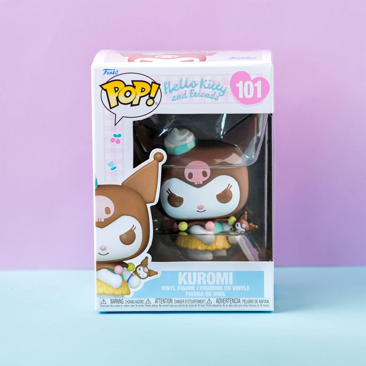 Product image Sanrio - Kuromi with Ice Cream Hello Kitty and Friends Funko Pop Figure