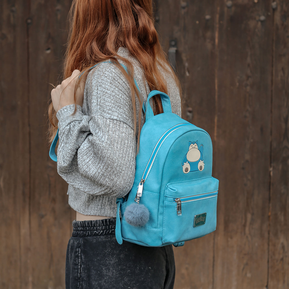 Product image Pokemon - Sleeping Snorlax Mini Backpack Blue