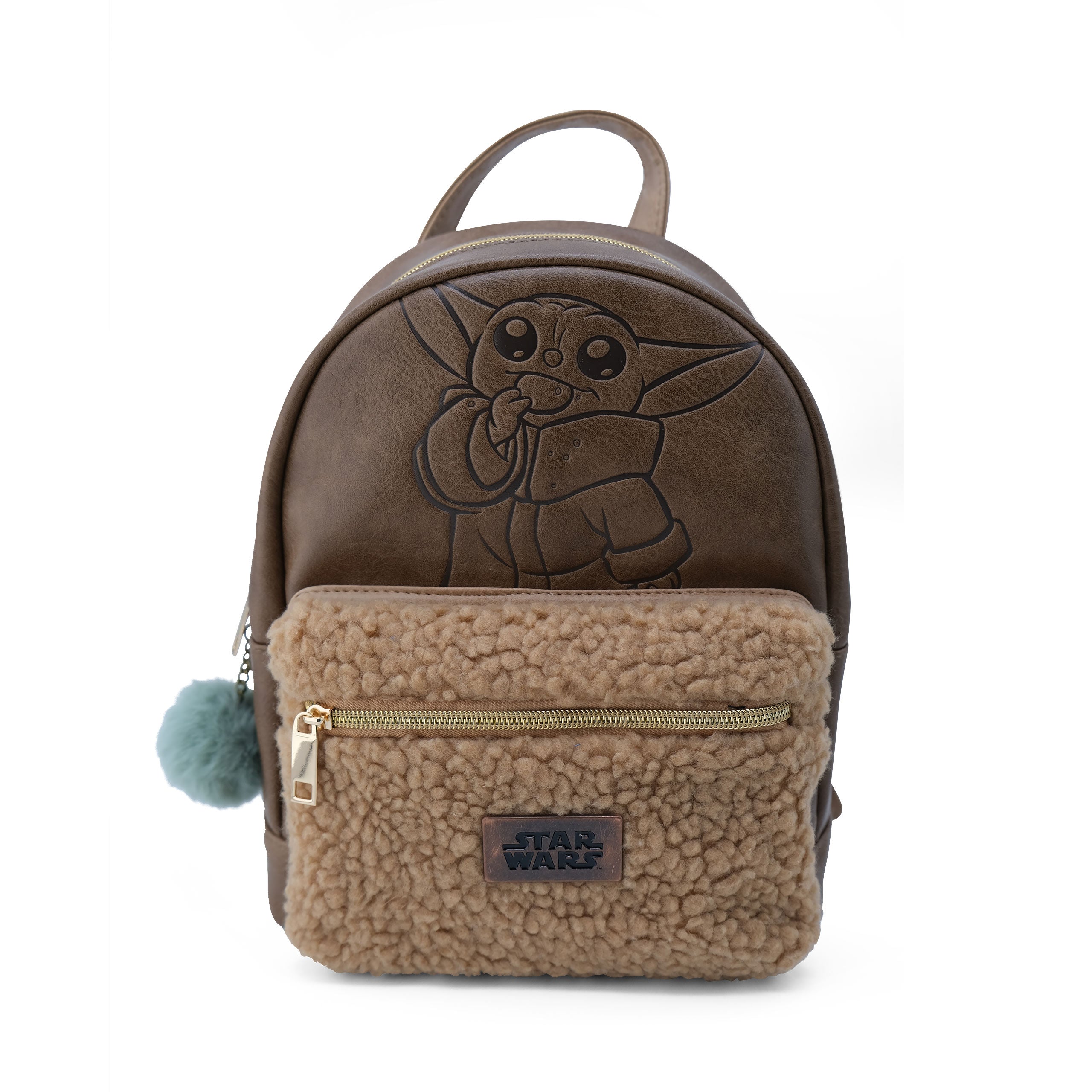 Grogu Mini Backpack Brown - Star Wars The Mandalorian – Elbenwald