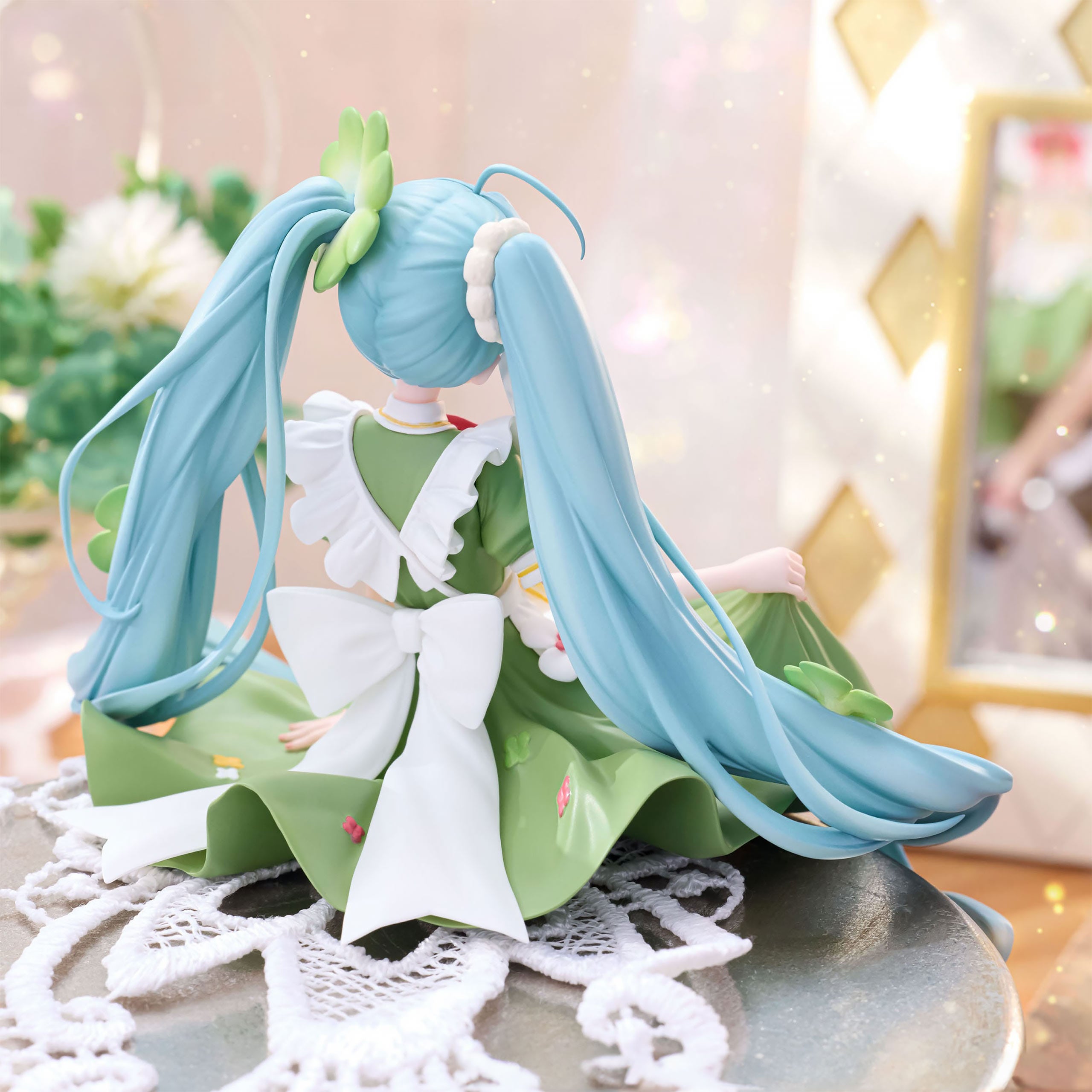୨୧ maquiolla ページ୨୧ Hatsune Miku - Flower Fairy Clover Noodle Stopper Figure – Elbenwald