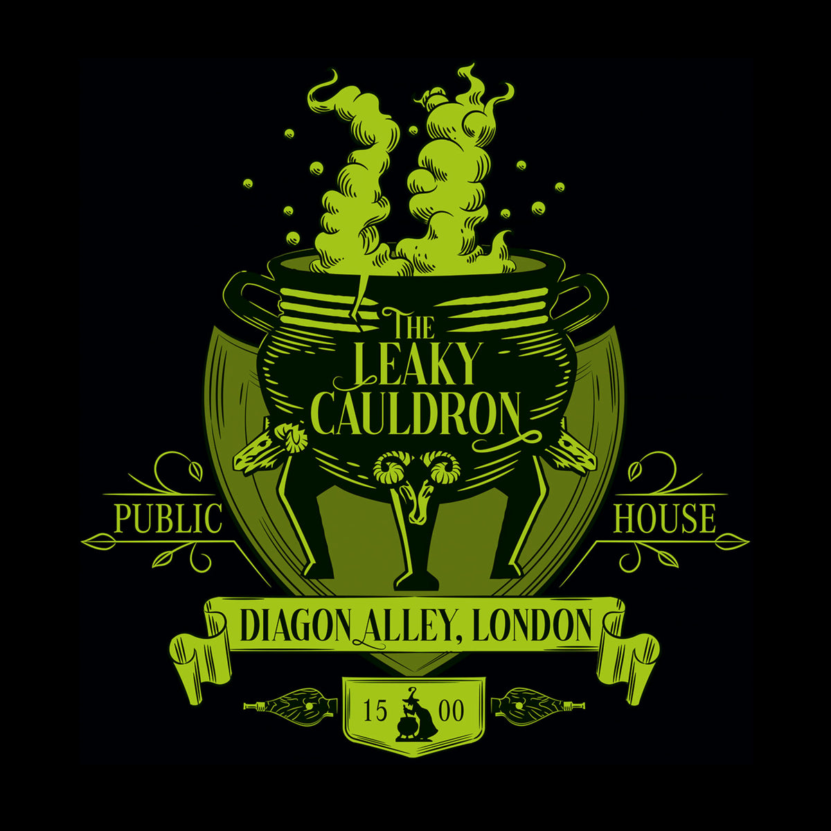 Product image Leaky Cauldron T-Shirt black - Harry Potter