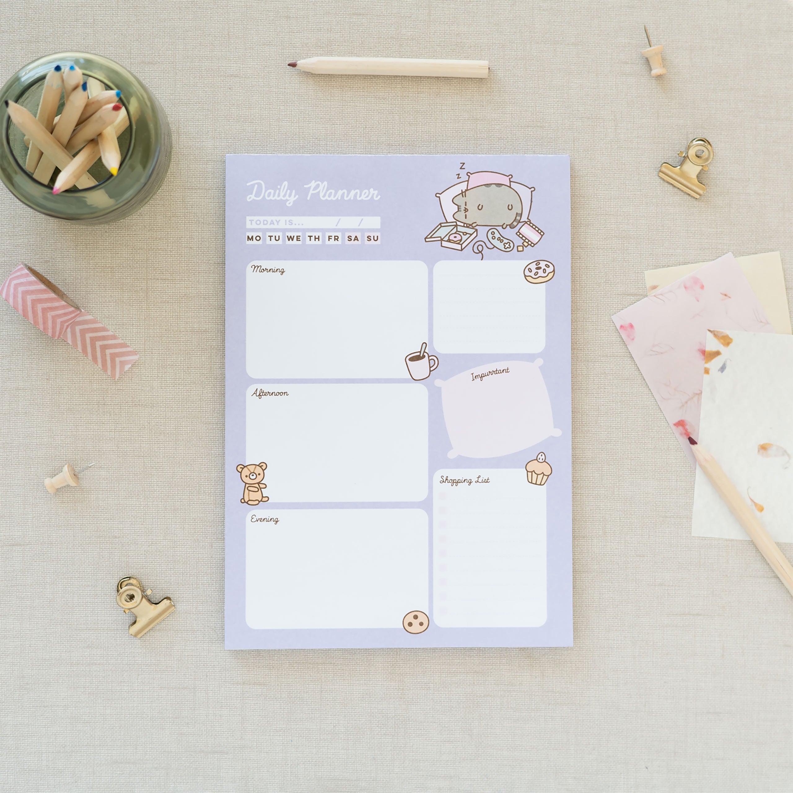 Product image Pusheen - Sleep Daily Planner