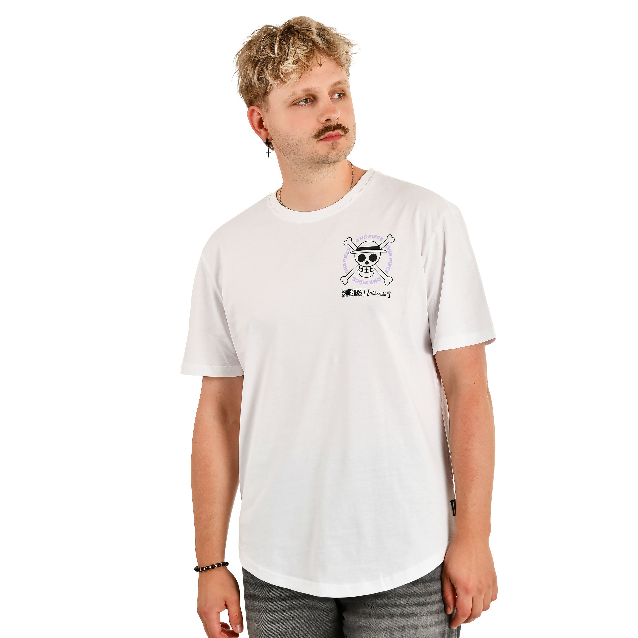 One Piece - Crew Capslab T-Shirt White – Elbenwald