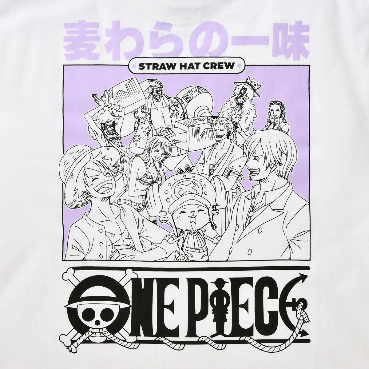 Product image One Piece - Crew Capslab T-Shirt White