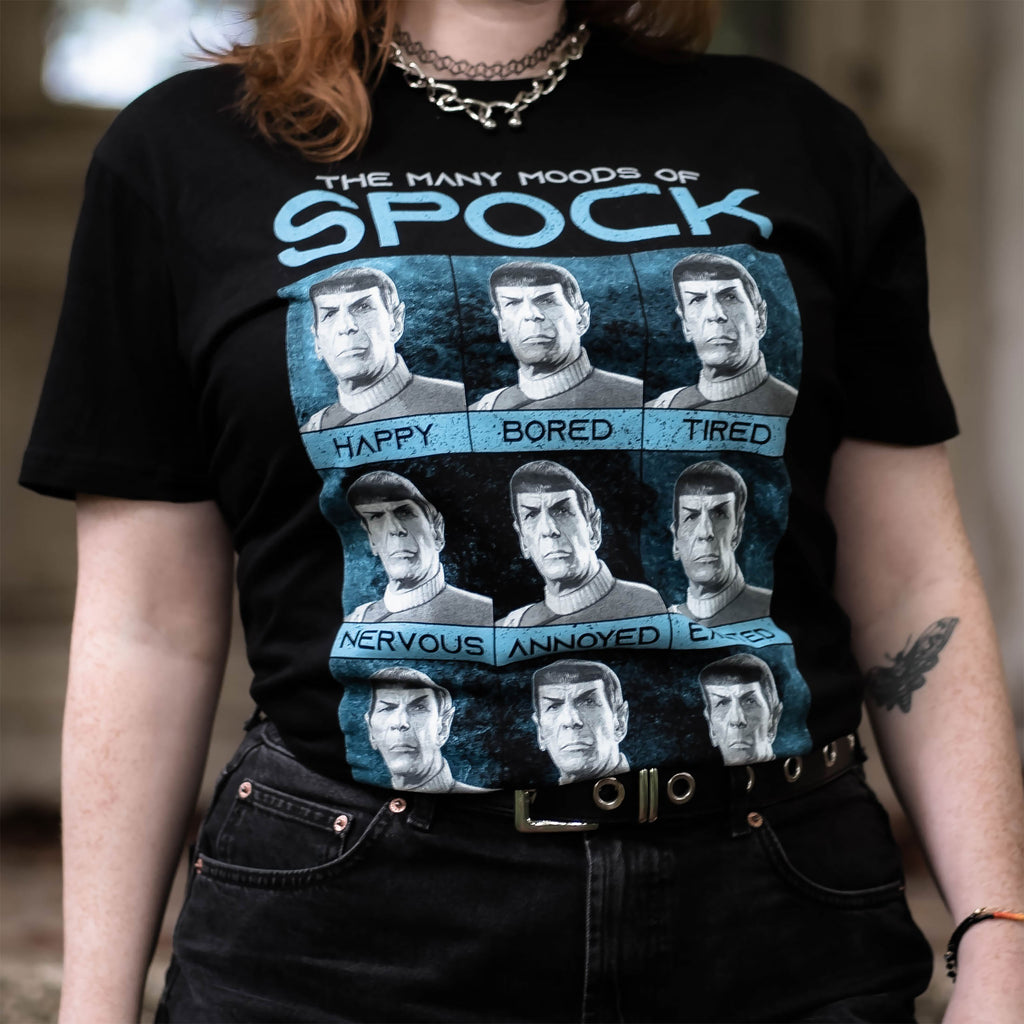 Product image Star Trek - Many Mood of Spock T-Shirt black