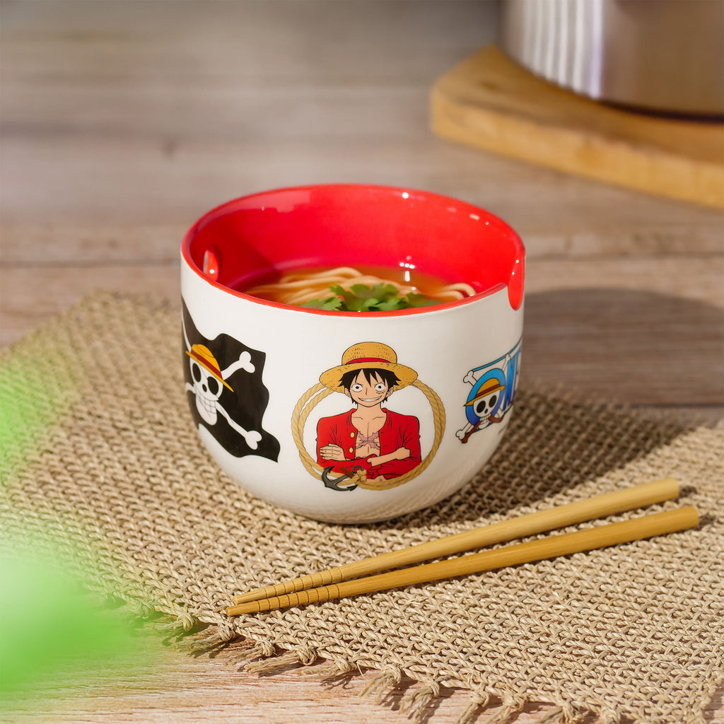 Product image One Piece - Monkey D. Luffy Ramen Bowl with Chopsticks