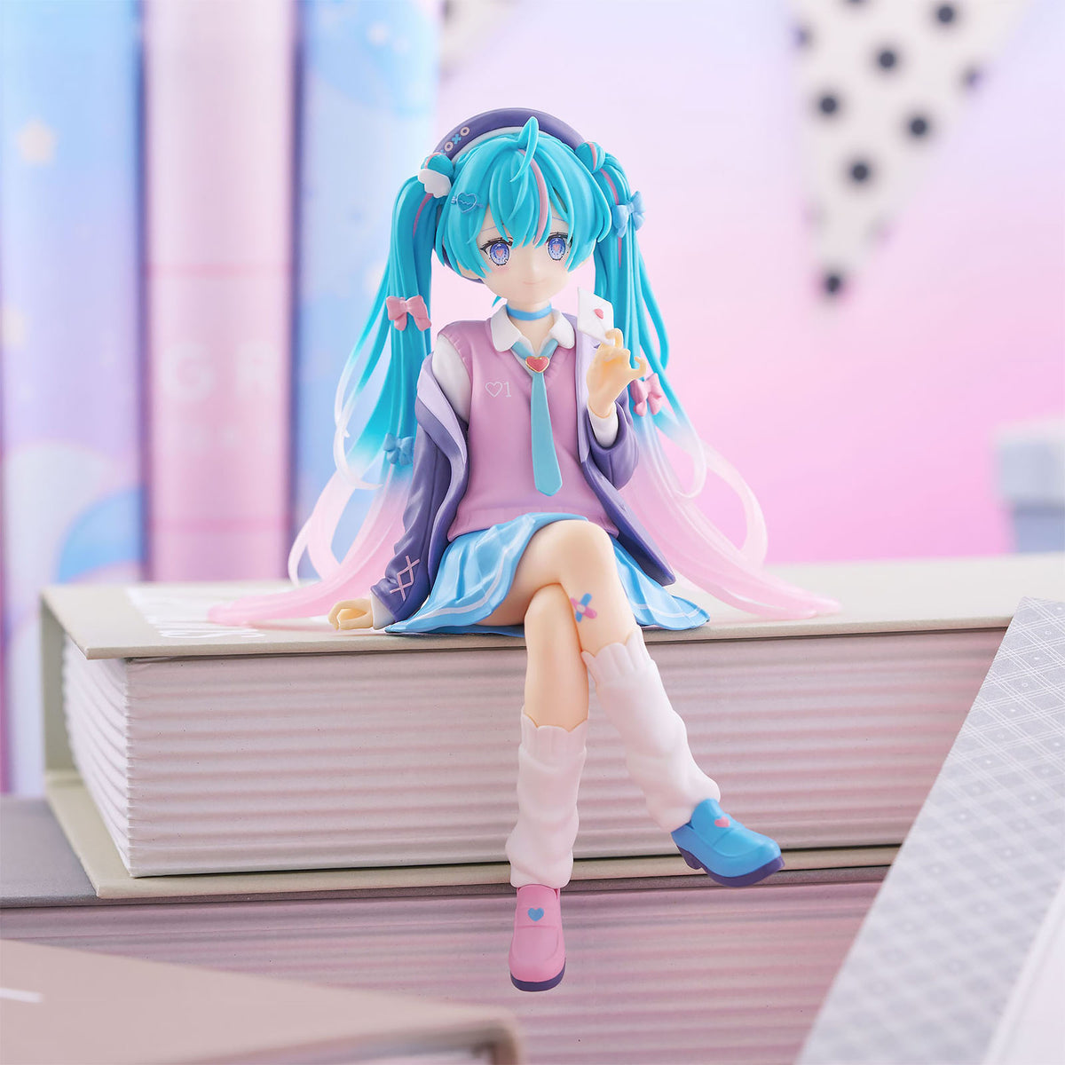 Product image Hatsune Miku - Miku Love Noodle Stopper Figure Blazer Navy Color Version
