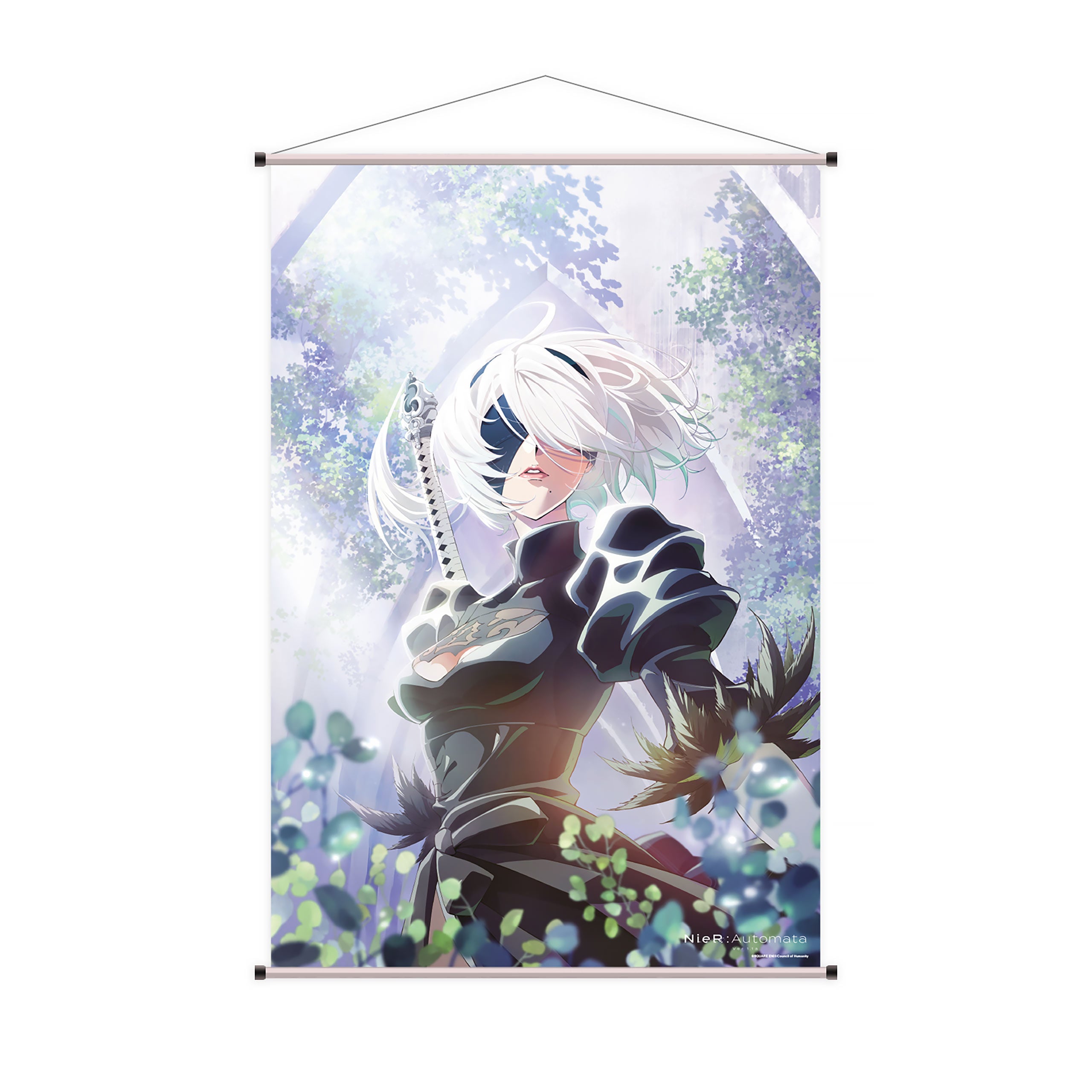 NieR:Automata Ver. 1.1a - 2B Wall Scroll – Elbenwald