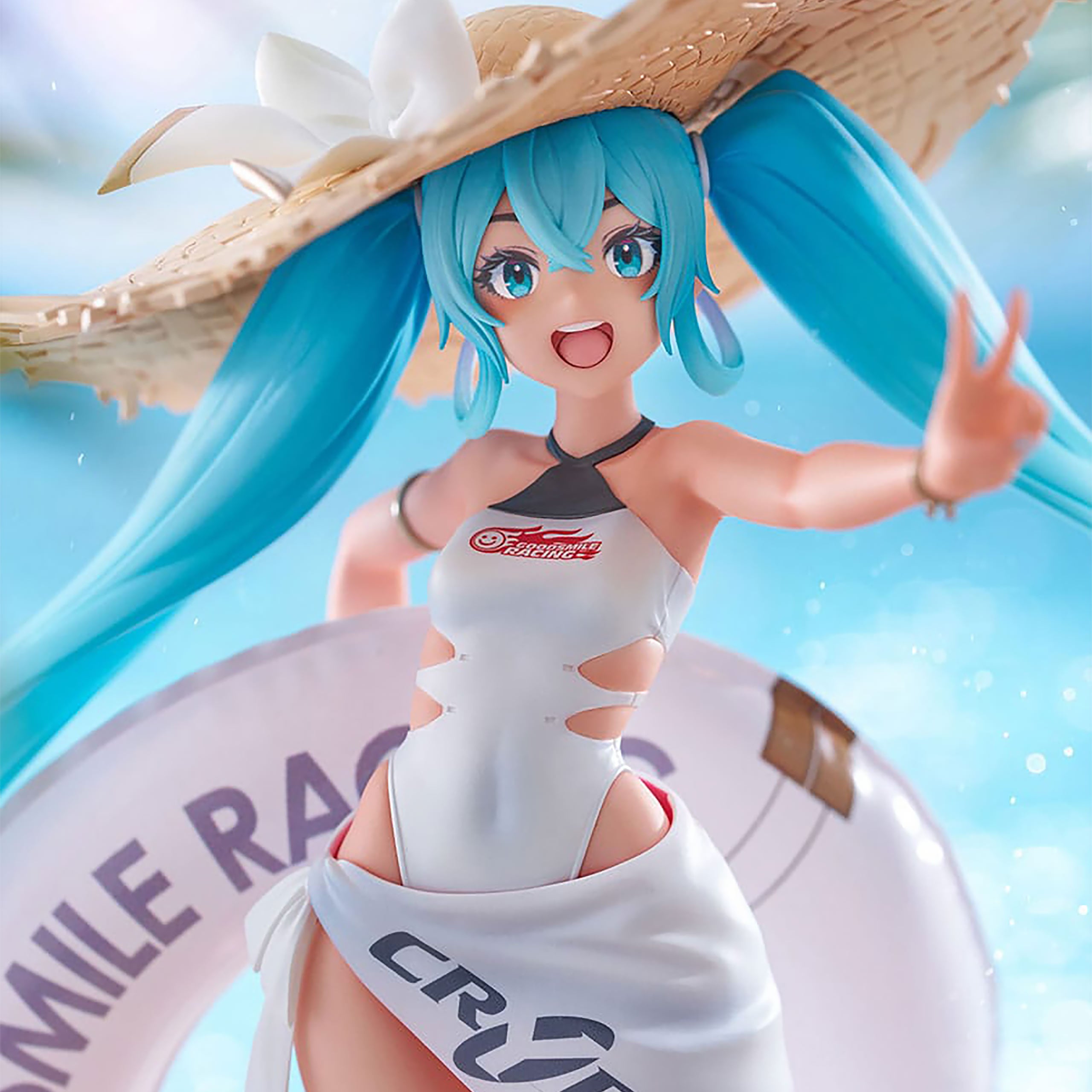 TENITOL レーシングミク 2024 Tropical original Hatsune Miku - Racing Miku 2024 Tenitol Figure Tropical Version