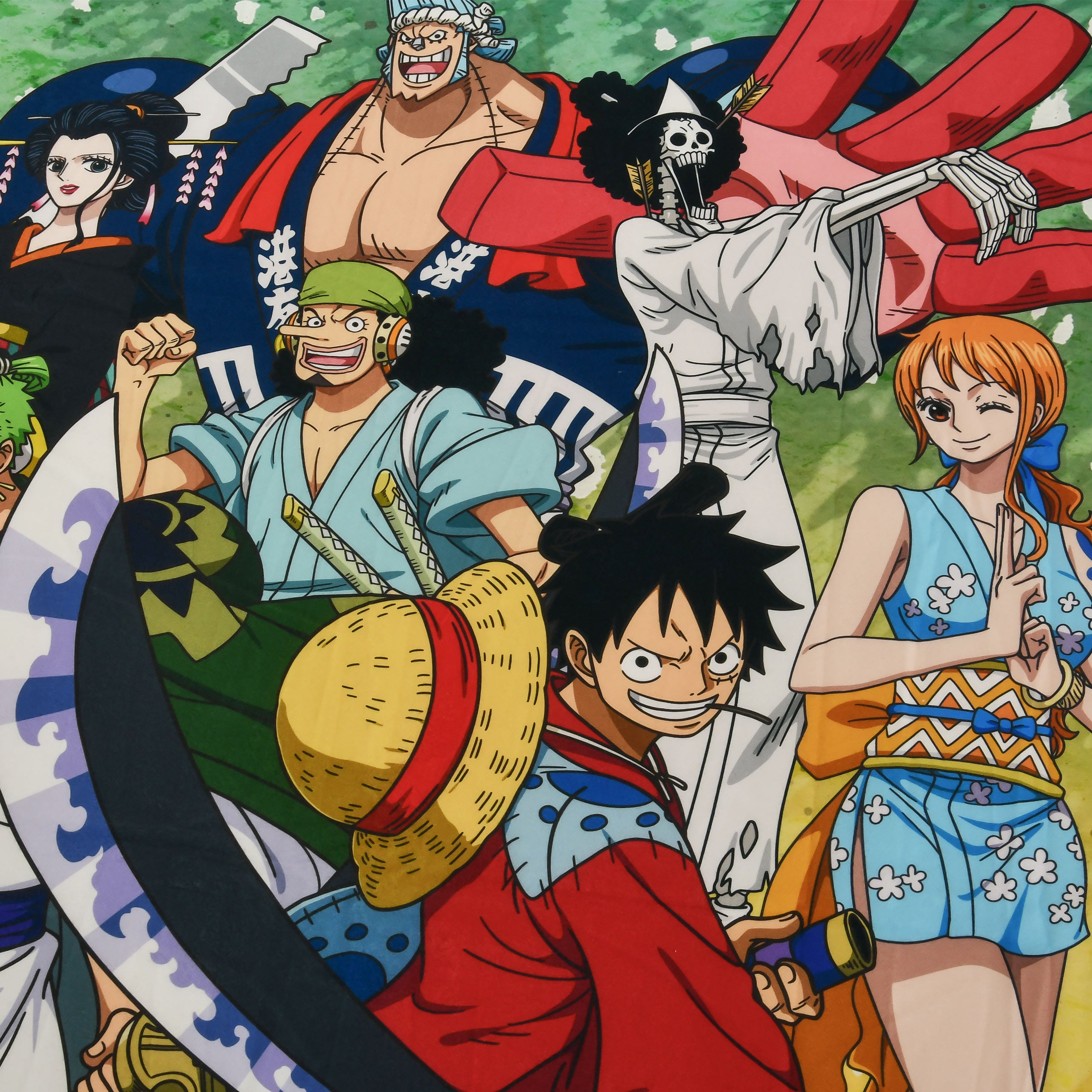 One Piece - Group Plush Blanket with Teddy Fleece – Elbenwald
