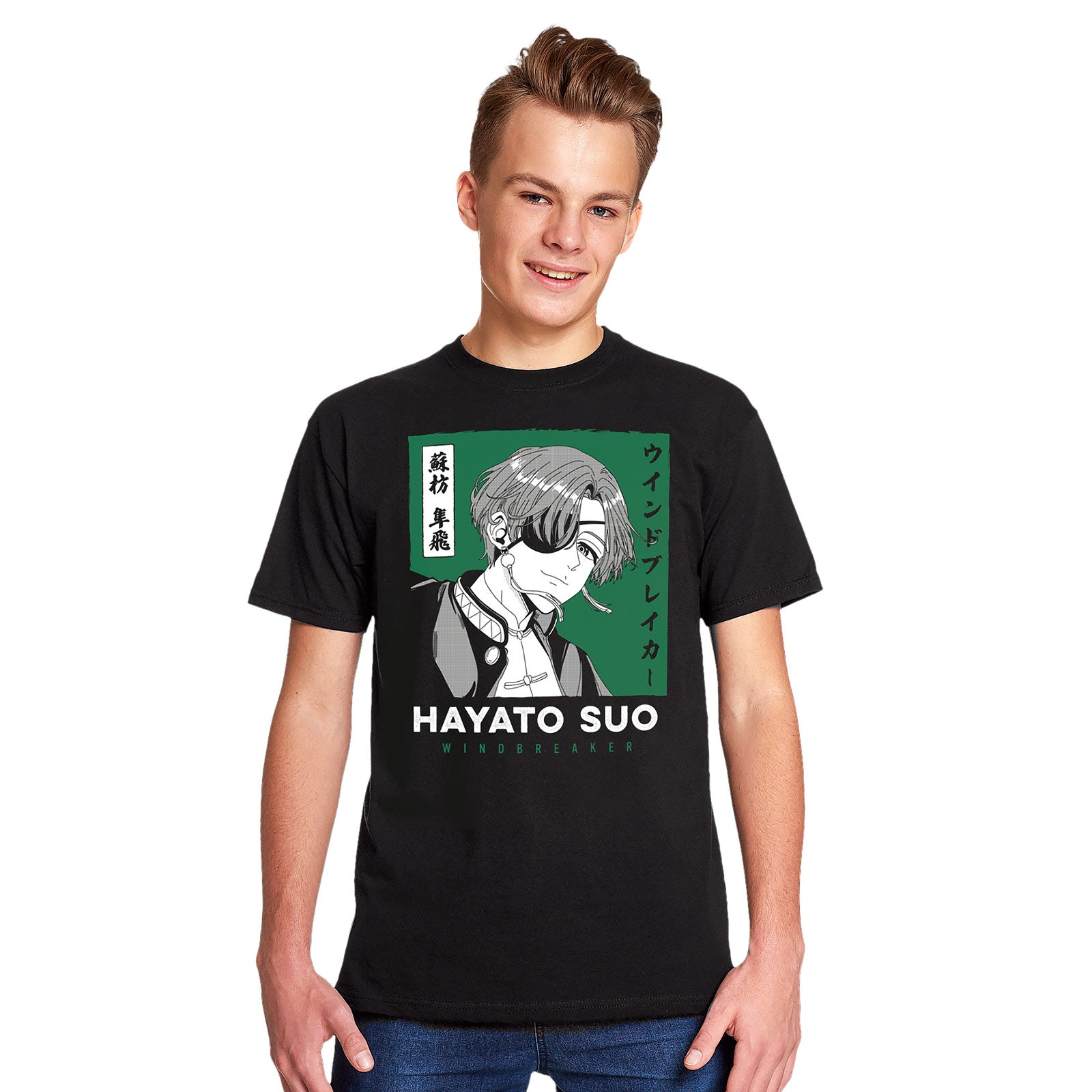 Hayato Suo T-shirt for Wind Breaker Fans – Elbenwald