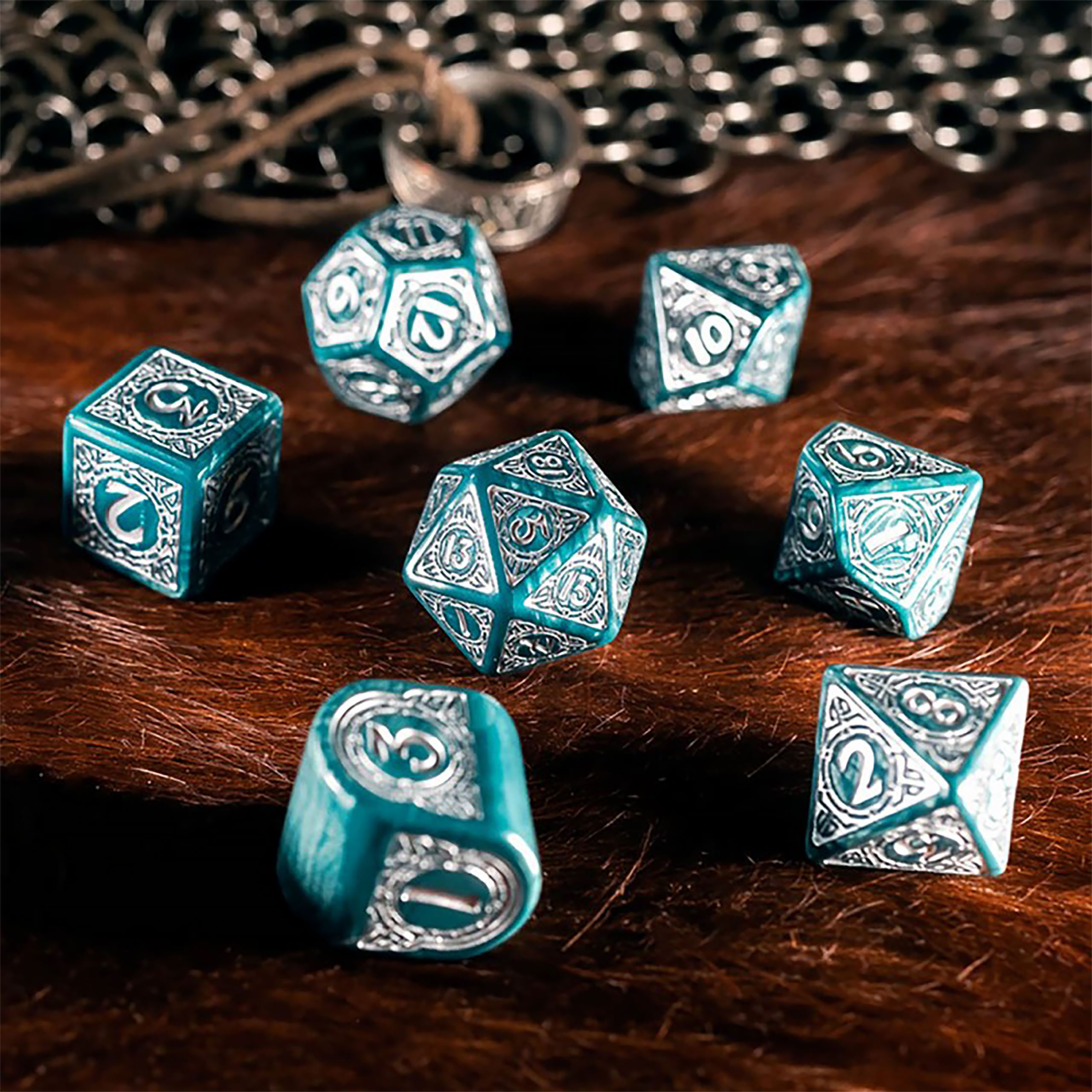 Product image Viking - Mjolnir Dice Set 7pcs