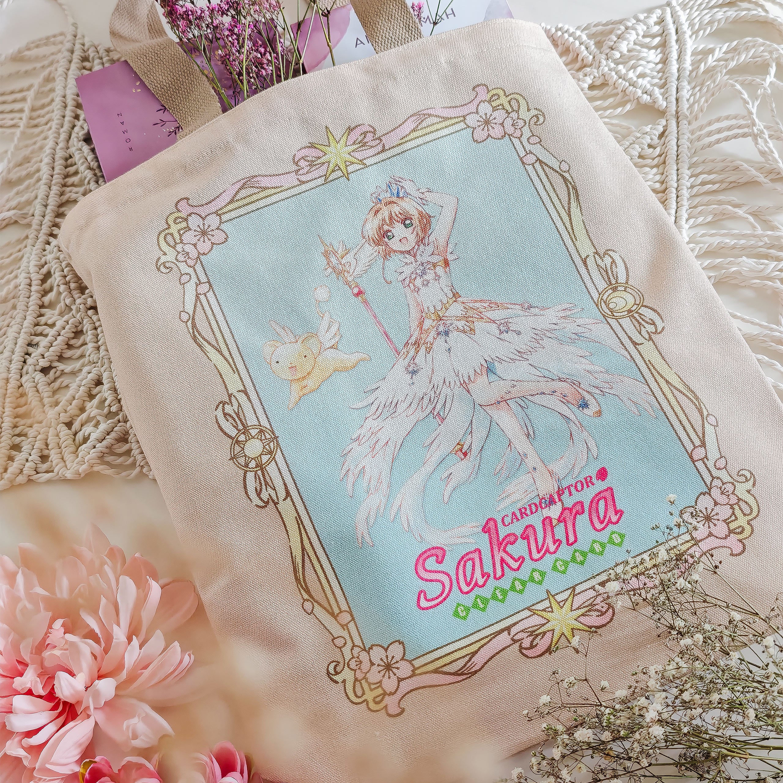 Card Captor Sakura: Clear Card - Sakura and Cerberus Tote Bag