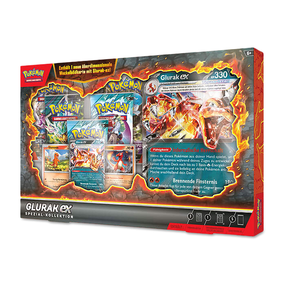 Product image Pokemon - Charizard-Ex Special Trading Card Box German Version