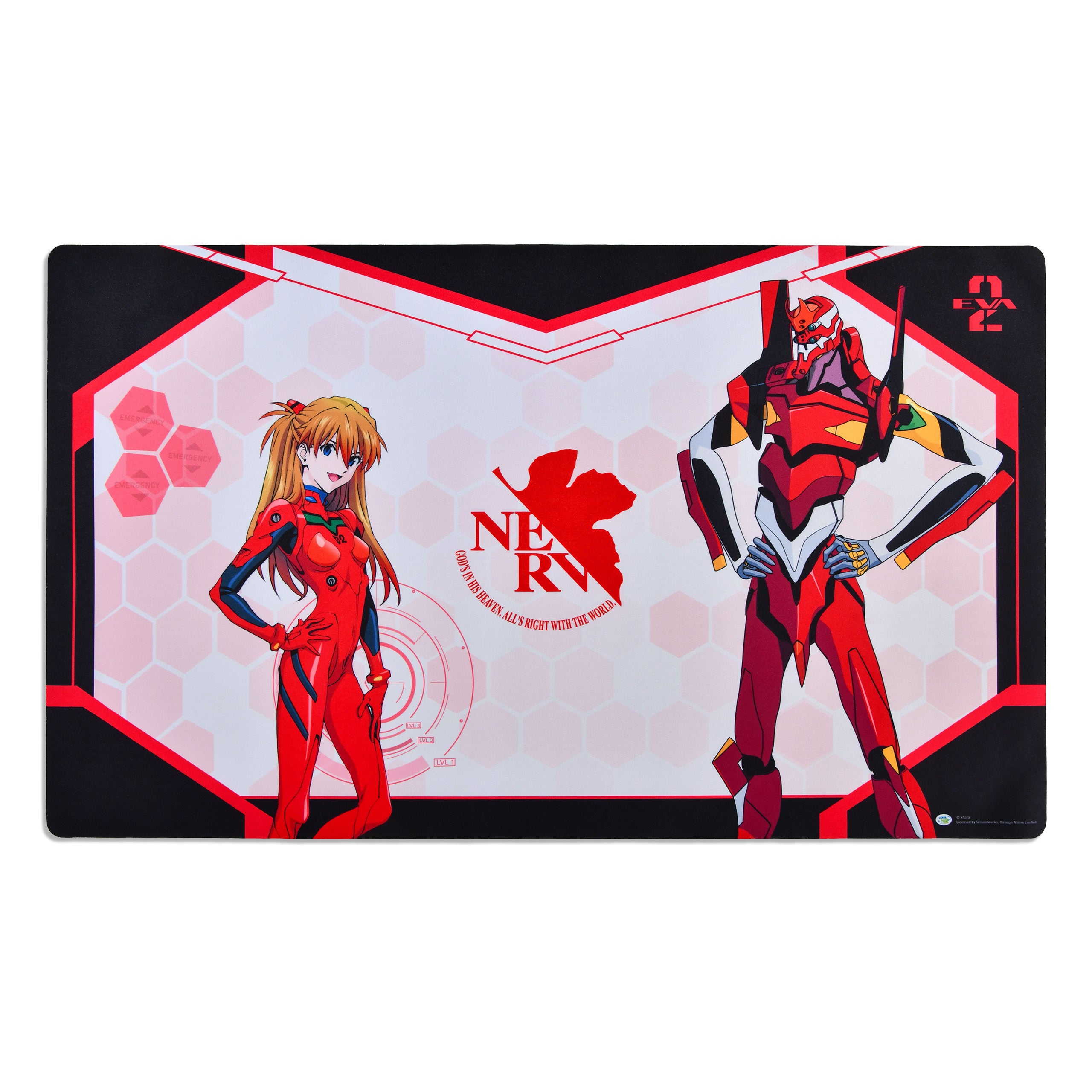Evangelion - Asuka and Unit-02 Mouse Pad – Elbenwald