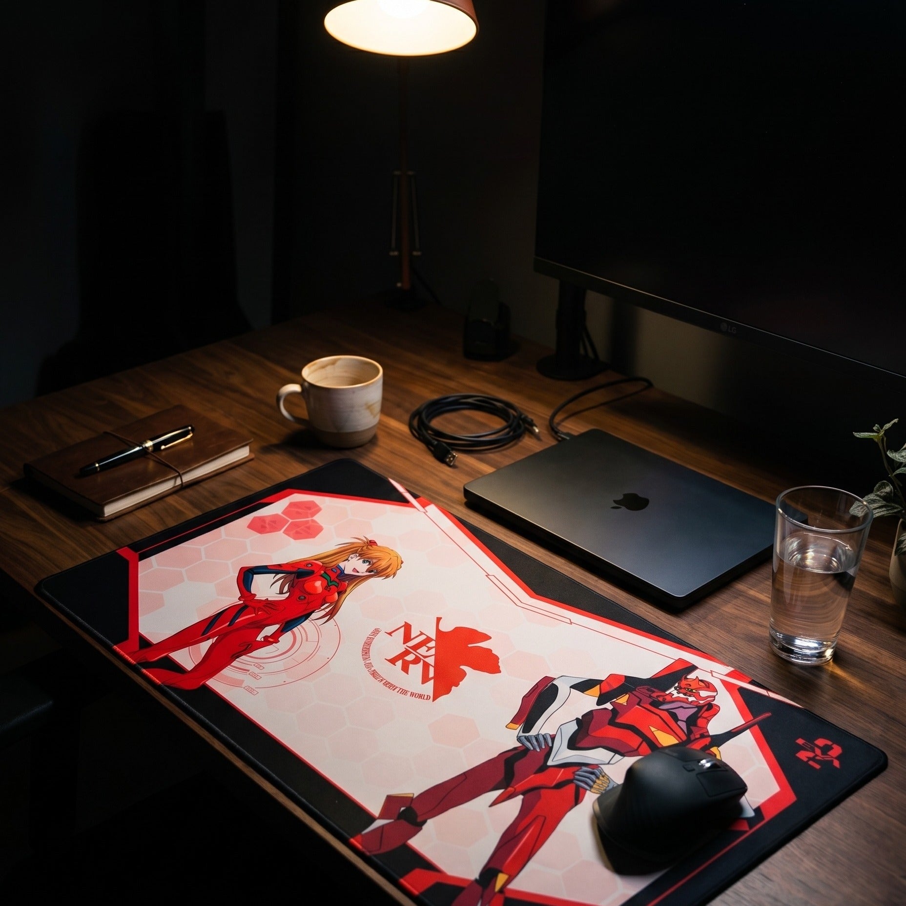 Asukaページ Evangelion - Asuka and Unit-02 Mouse Pad – Elbenwald