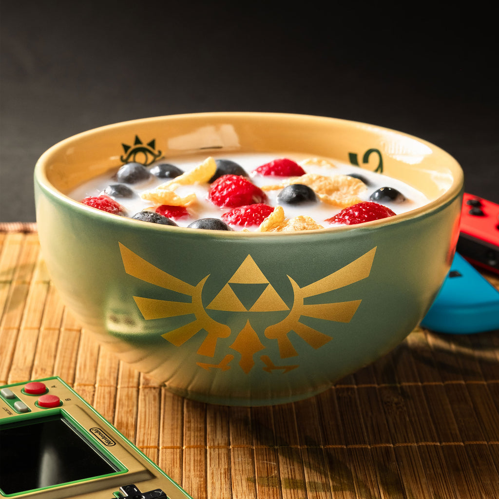 Product image Zelda - Hylian Crest Cereal Bowl