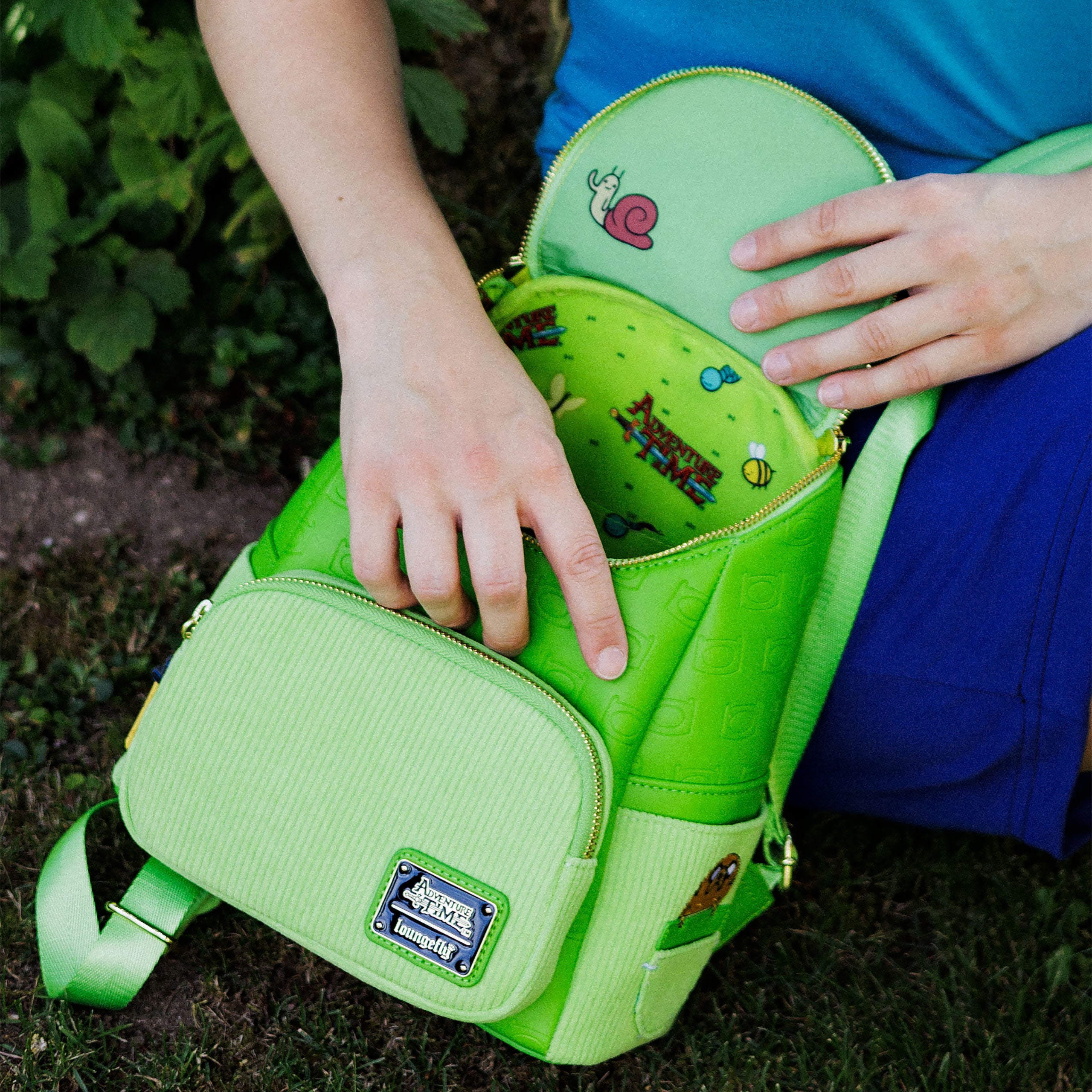 e*r様 InnocentWorld HAPPY PACK Mサイズ　グリーン Adventure Time - Mini Backpack – Elbenwald